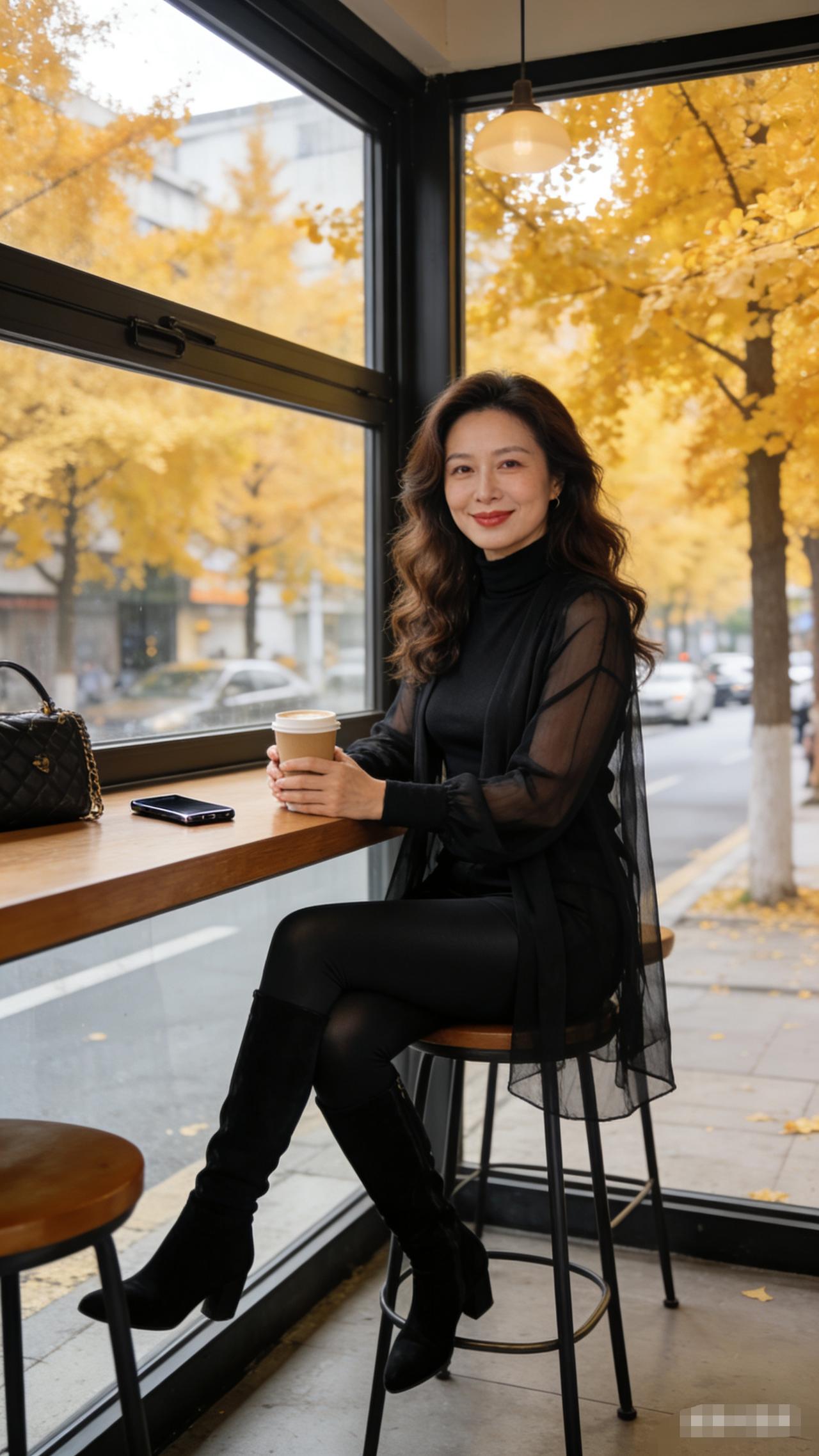 岁月带给她的不是皱纹，是能读懂成熟男人的不易。