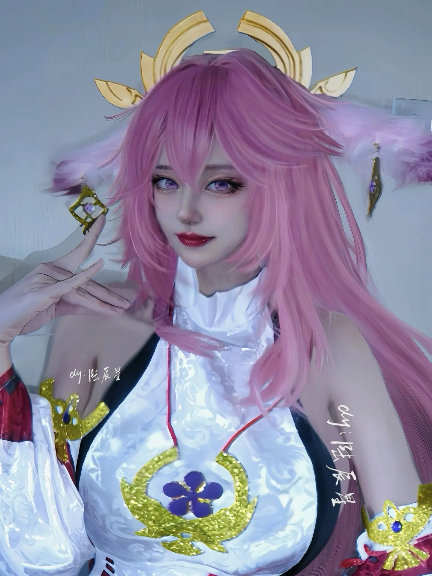coser cosplay 原神 八重神子 cos