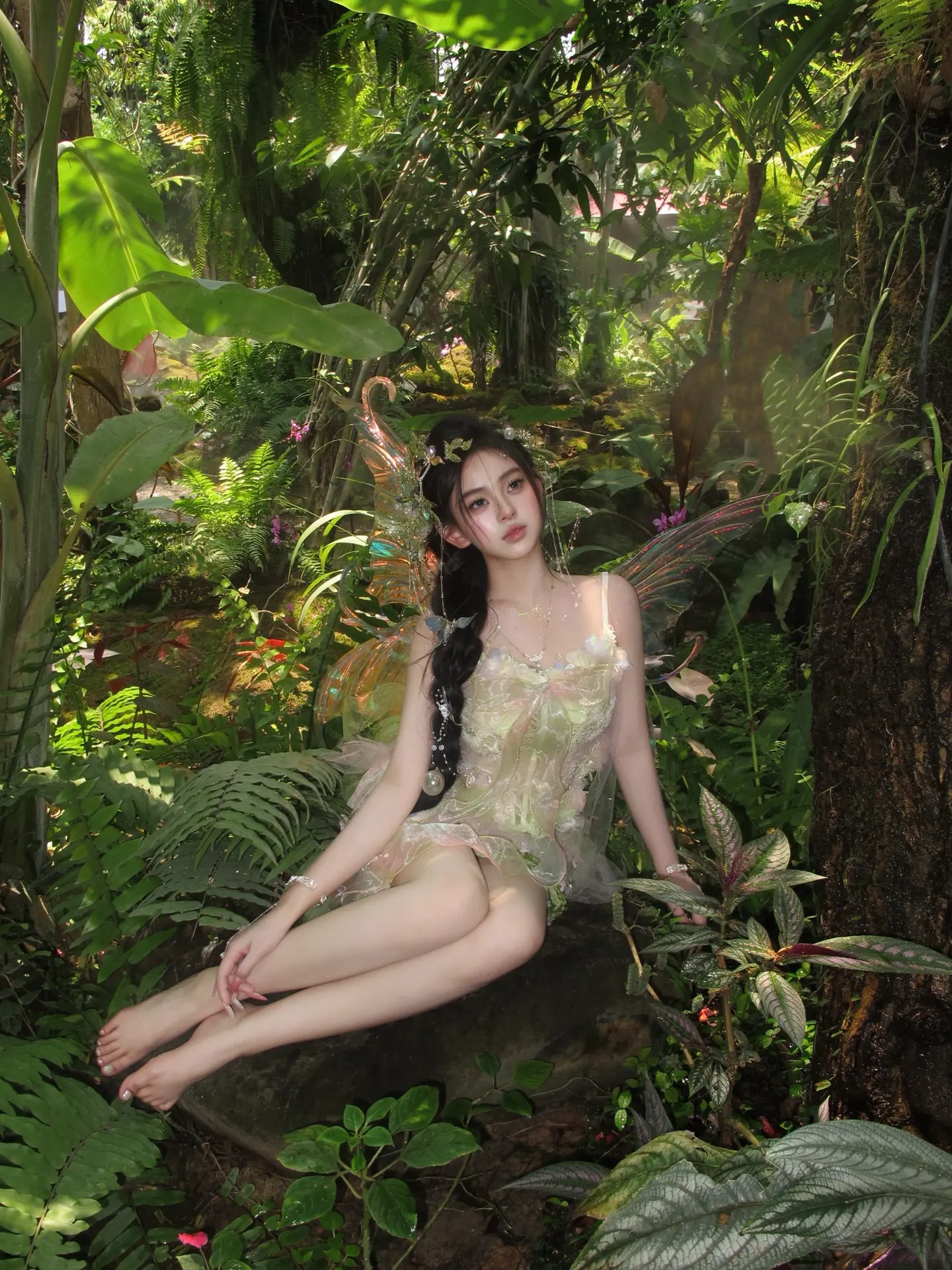 西双版纳太适合拍森林仙子了。