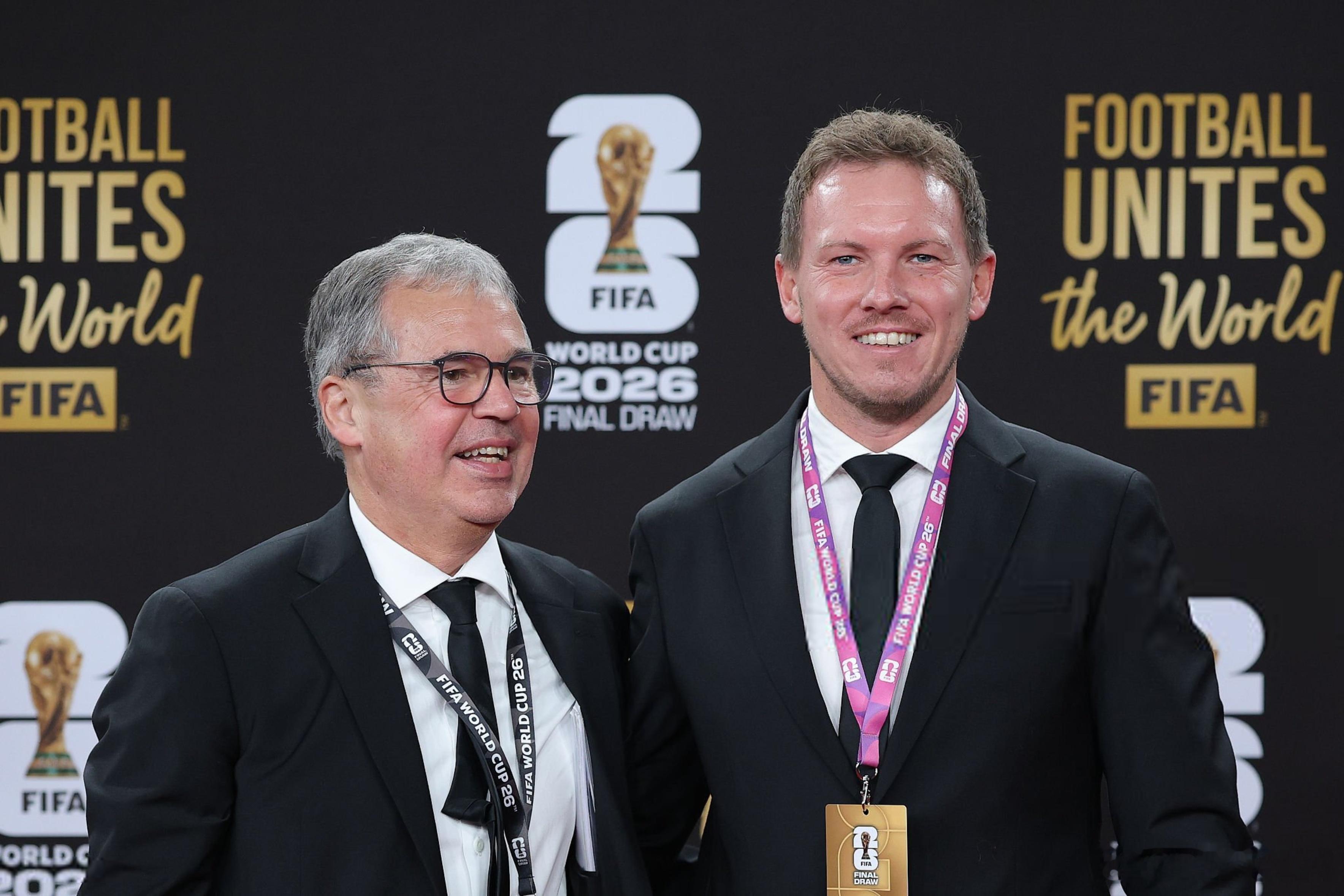 納格爾斯曼抵達世界杯抽籤會場🇩🇪 