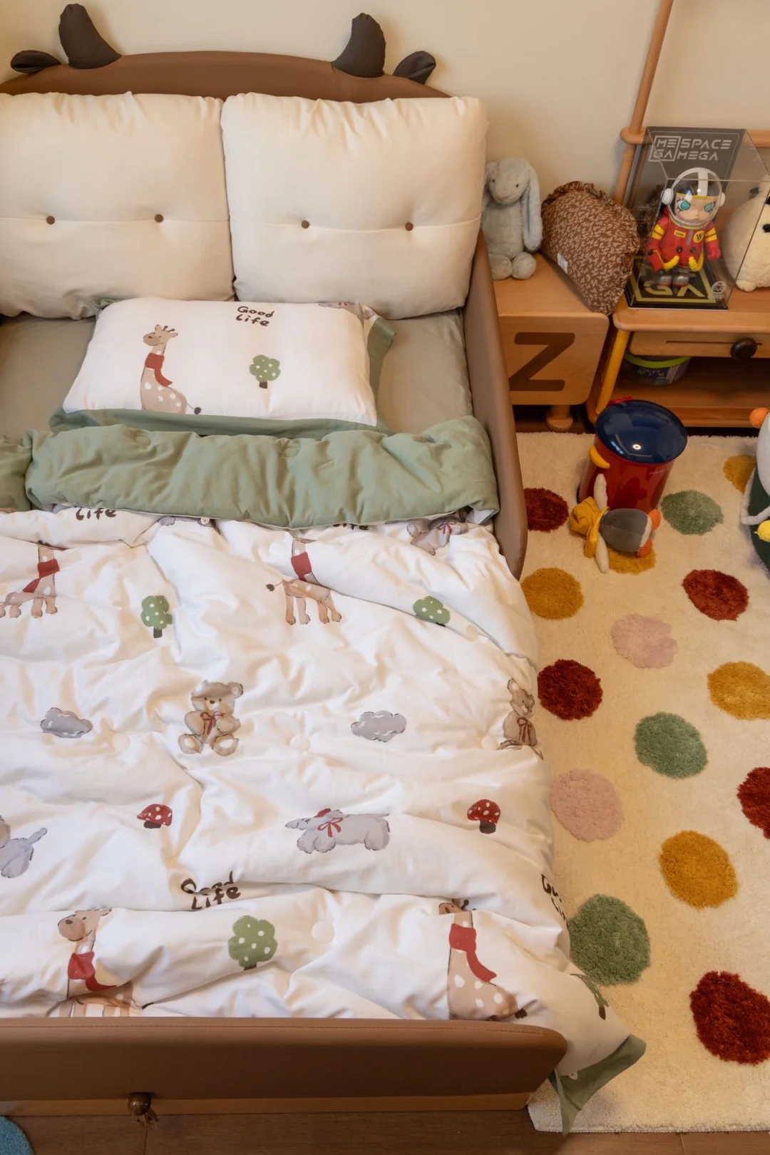 无需套被罩的被子，可机洗干净卫生！