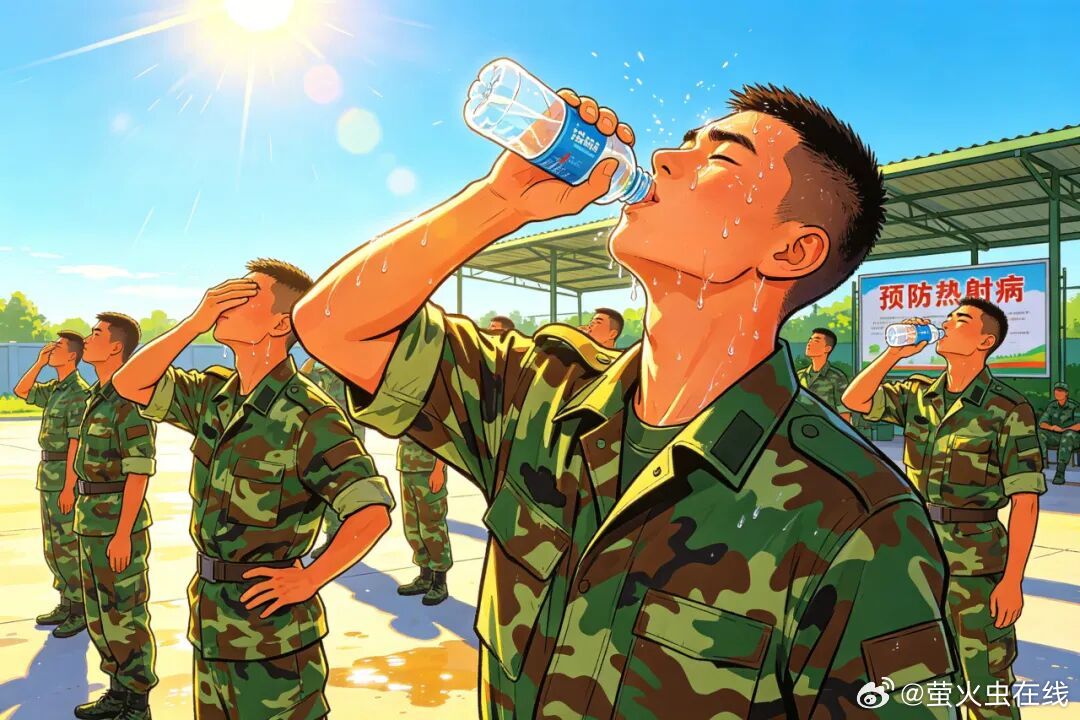 中原劲旅烽火问鼎计划热点观点  军医小贴士丨热射病防治8-4-6黄金法则 