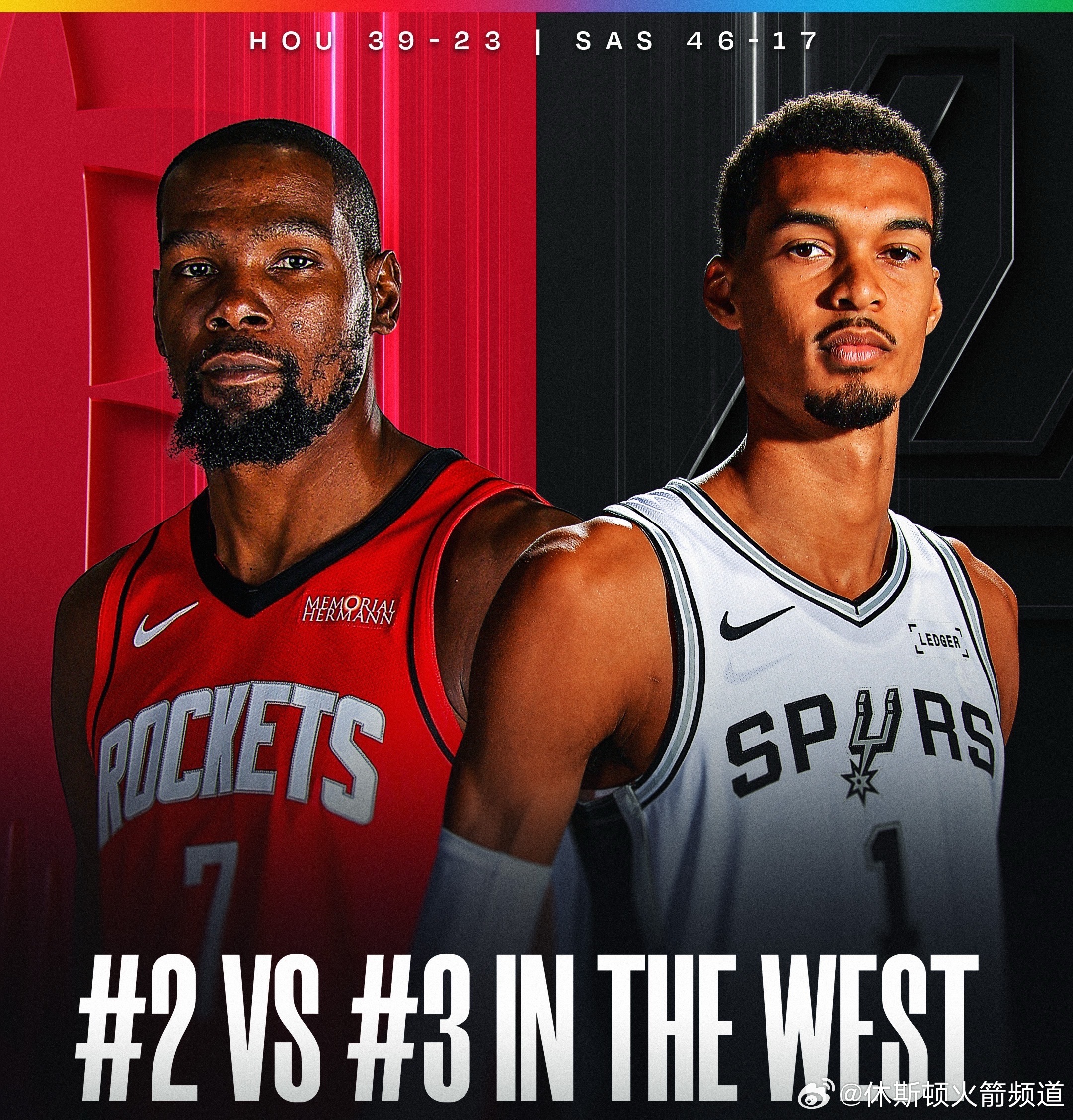 八点火箭战马刺！西部二三交锋，小贾复出小谢替补原声看球：网页链接（复制到浏览器打