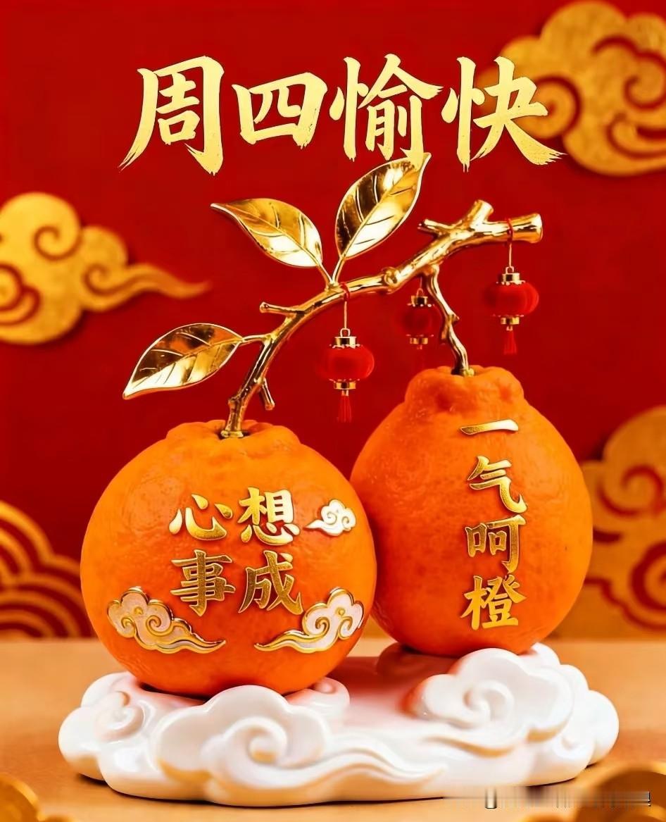 周四早安，新的一天，愿日子平淡温暖，万事顺顺利利～
早安周四，卸下疲惫，带着好心