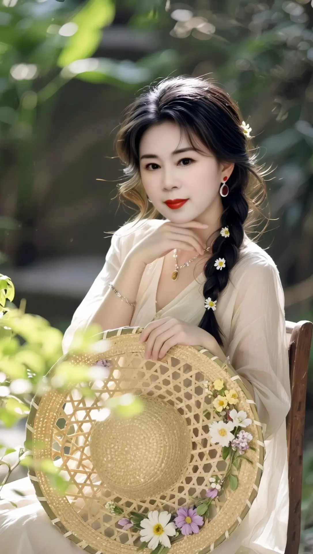 AI古风田园写真 随变ai随便玩