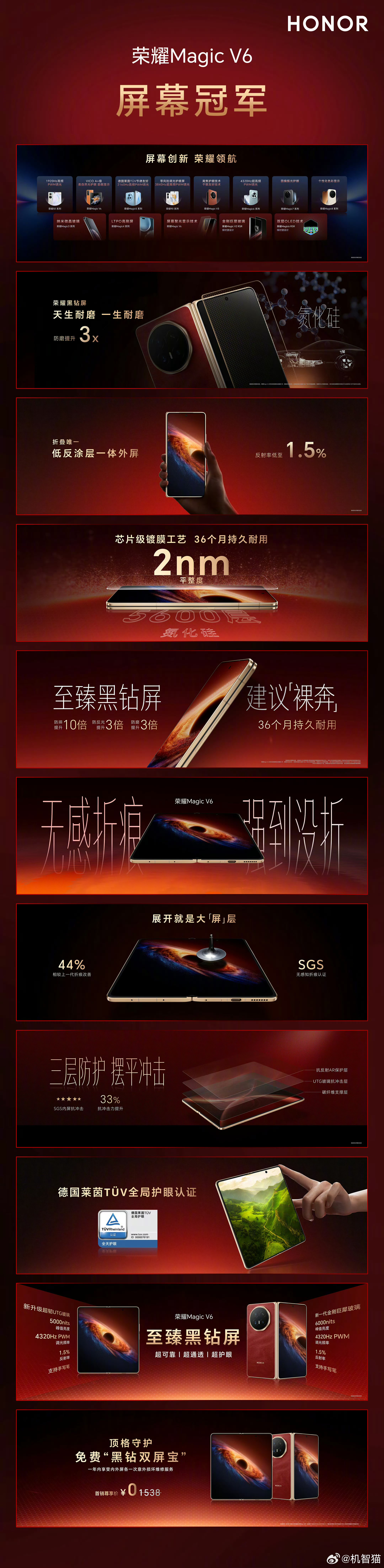 今年后续推出的折叠屏都会着重强调折痕控制 