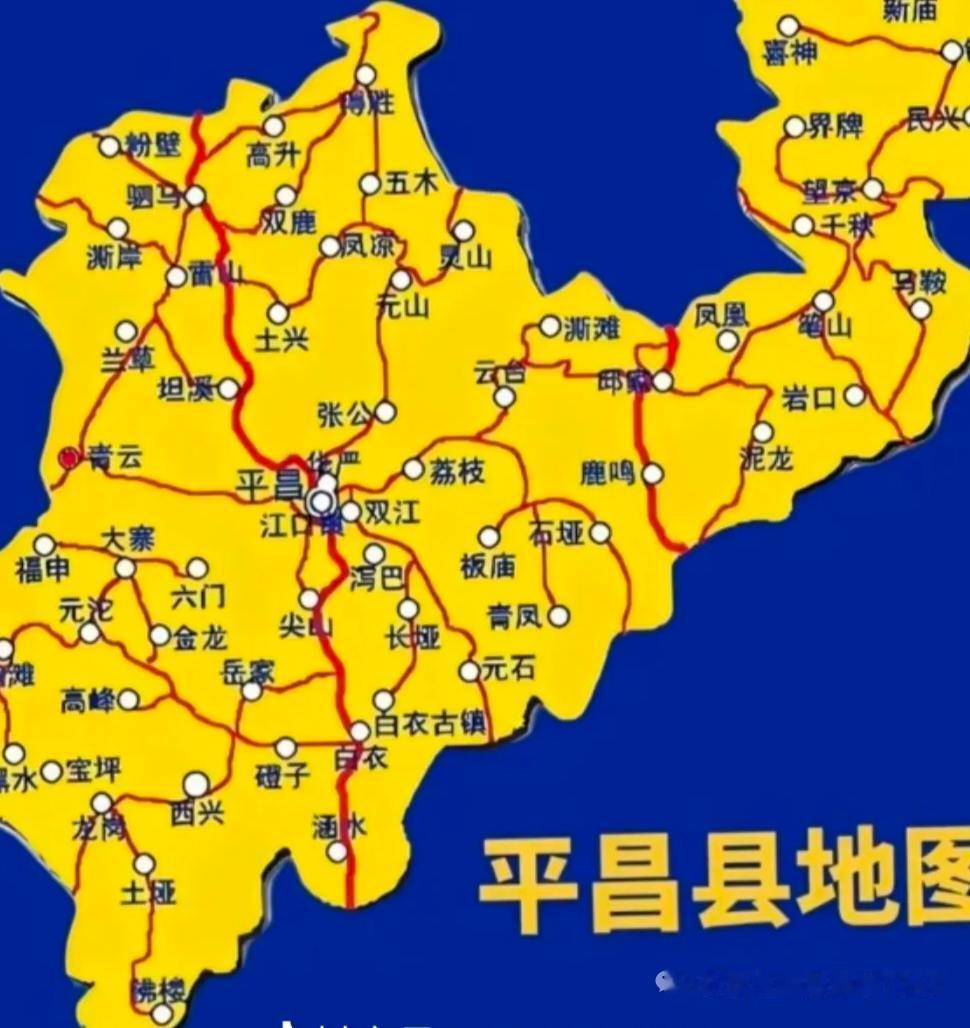 平昌本来是三江（巴河和通江）汇流之地，是巴中地势较低的海拔本来比巴州城里更具有优