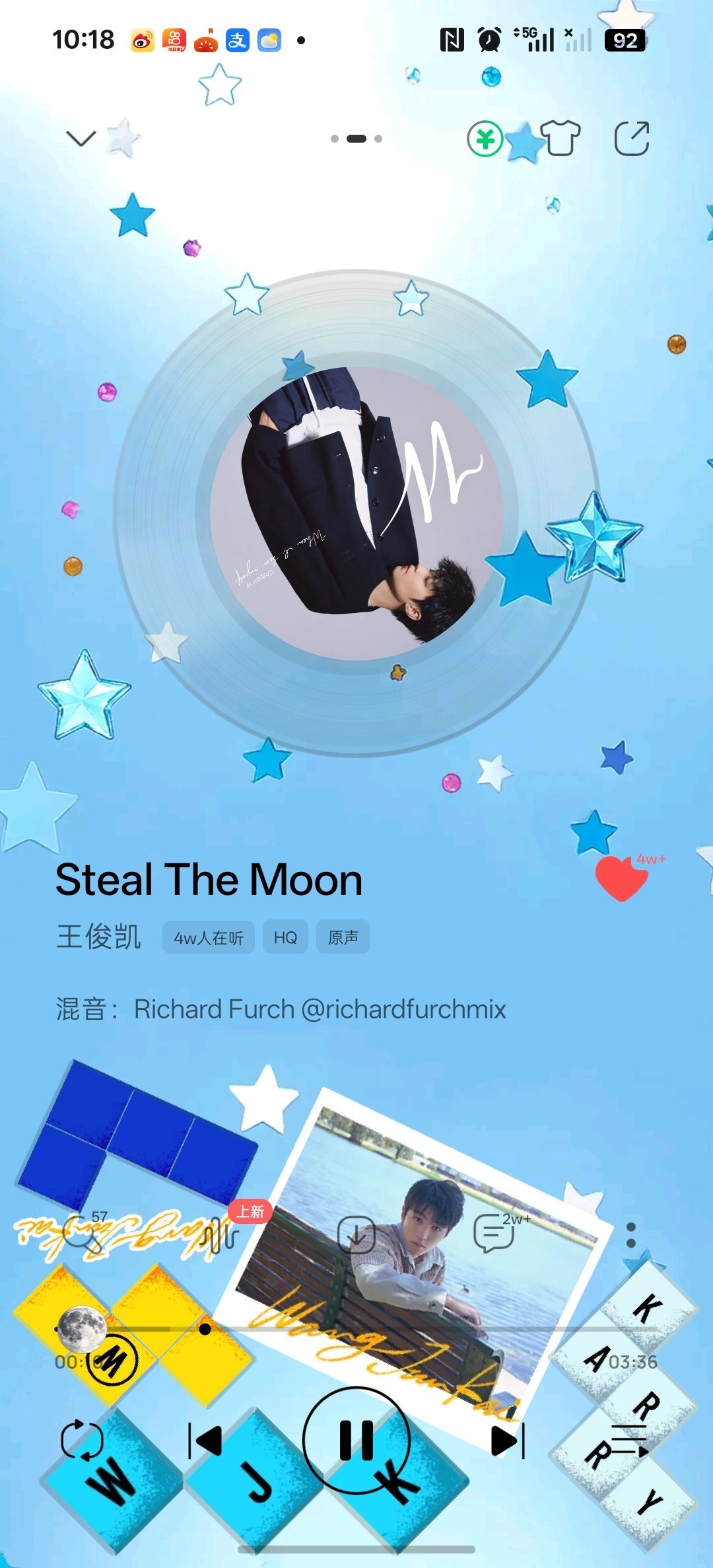 四首！！！主打歌还是英文 我已幸福晕 