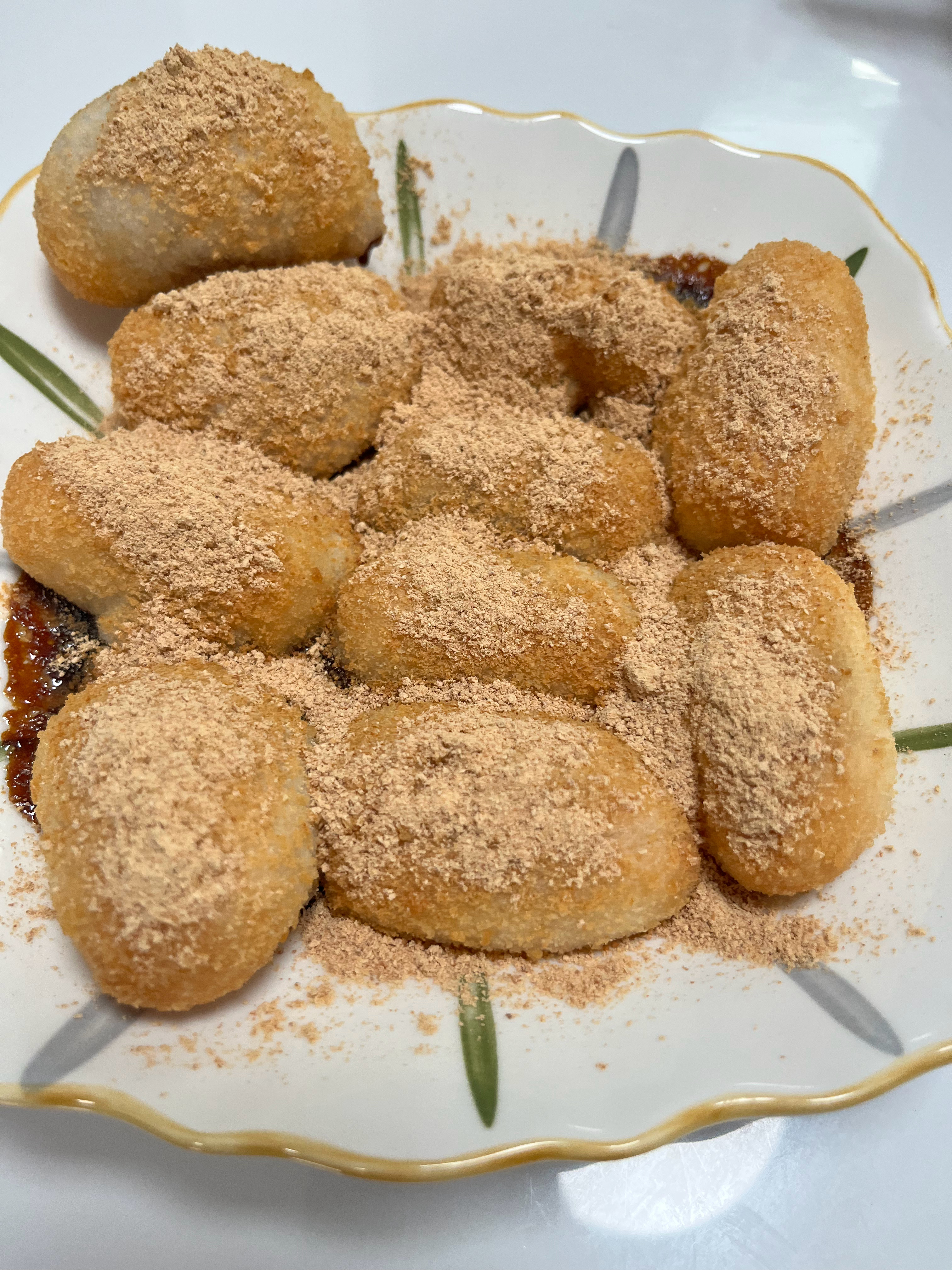 自制糖油粑粑做饭菜鸟