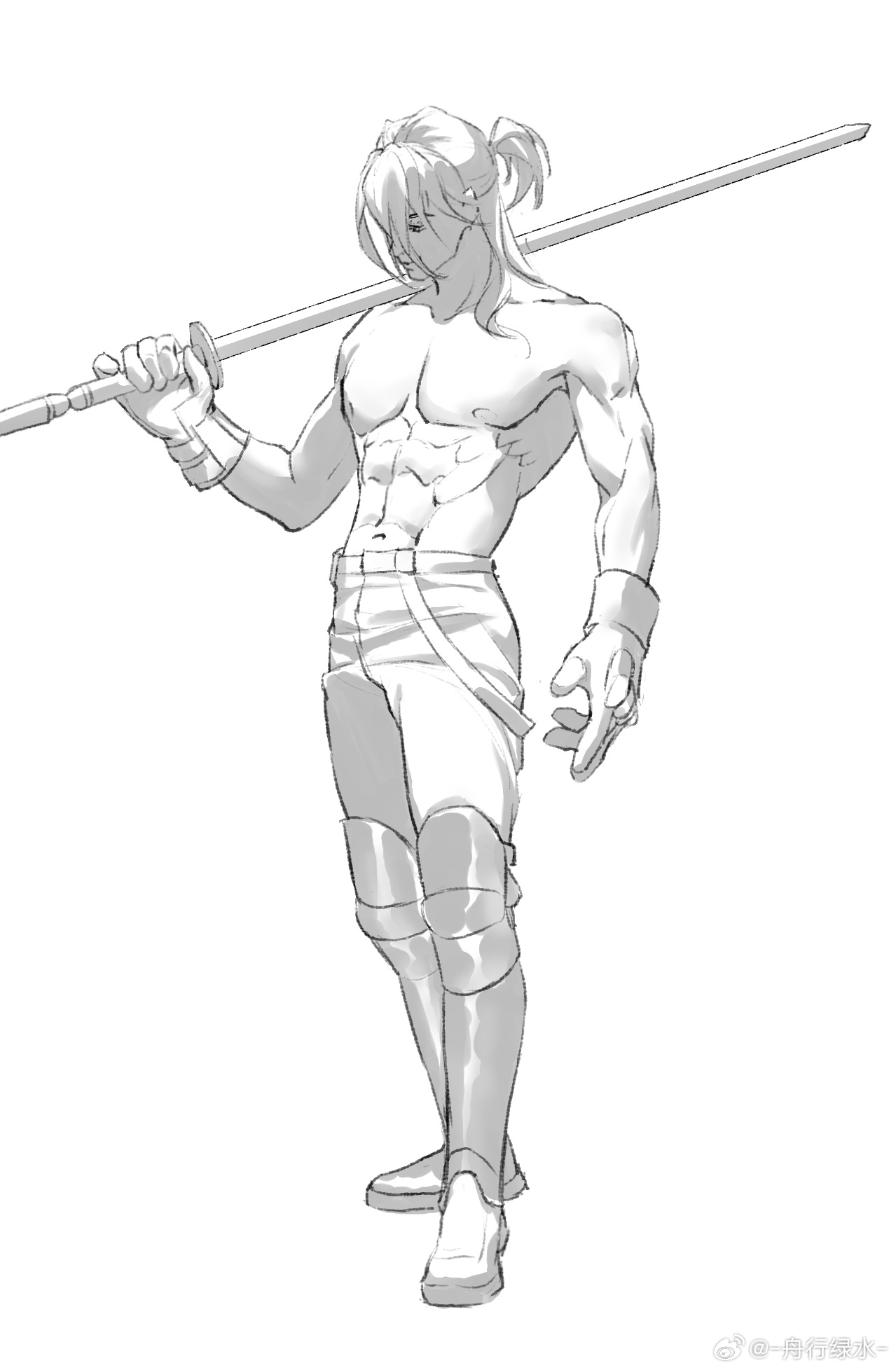 速写 发下报班的作业[开摆] ​​​