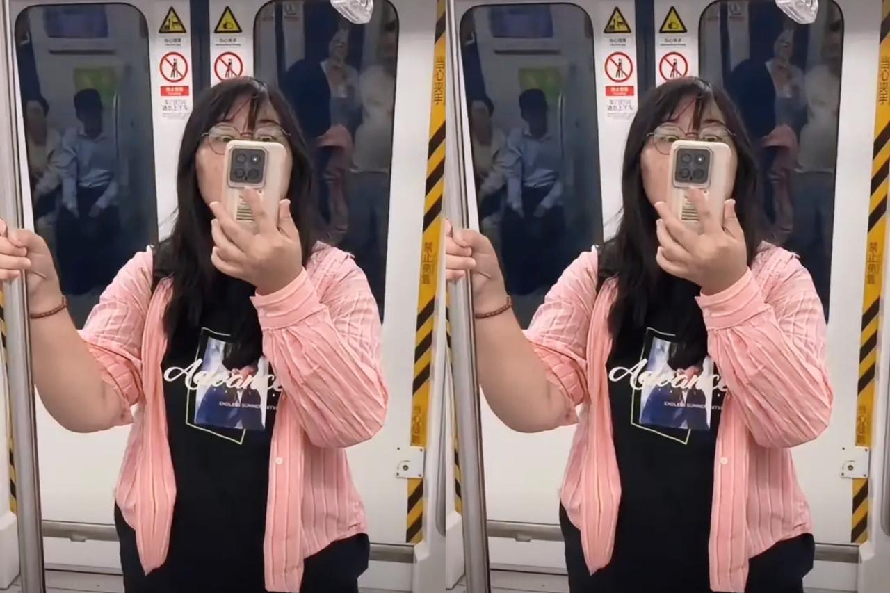 南京鸡鸣寺招谁惹谁了？
千年古刹安安静静当祈福地，
竟被穿粉衣的小姐姐当成
“刺