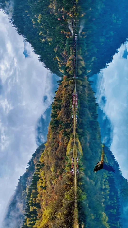 全屏封神挑战｜九寨沟的秋色🍁