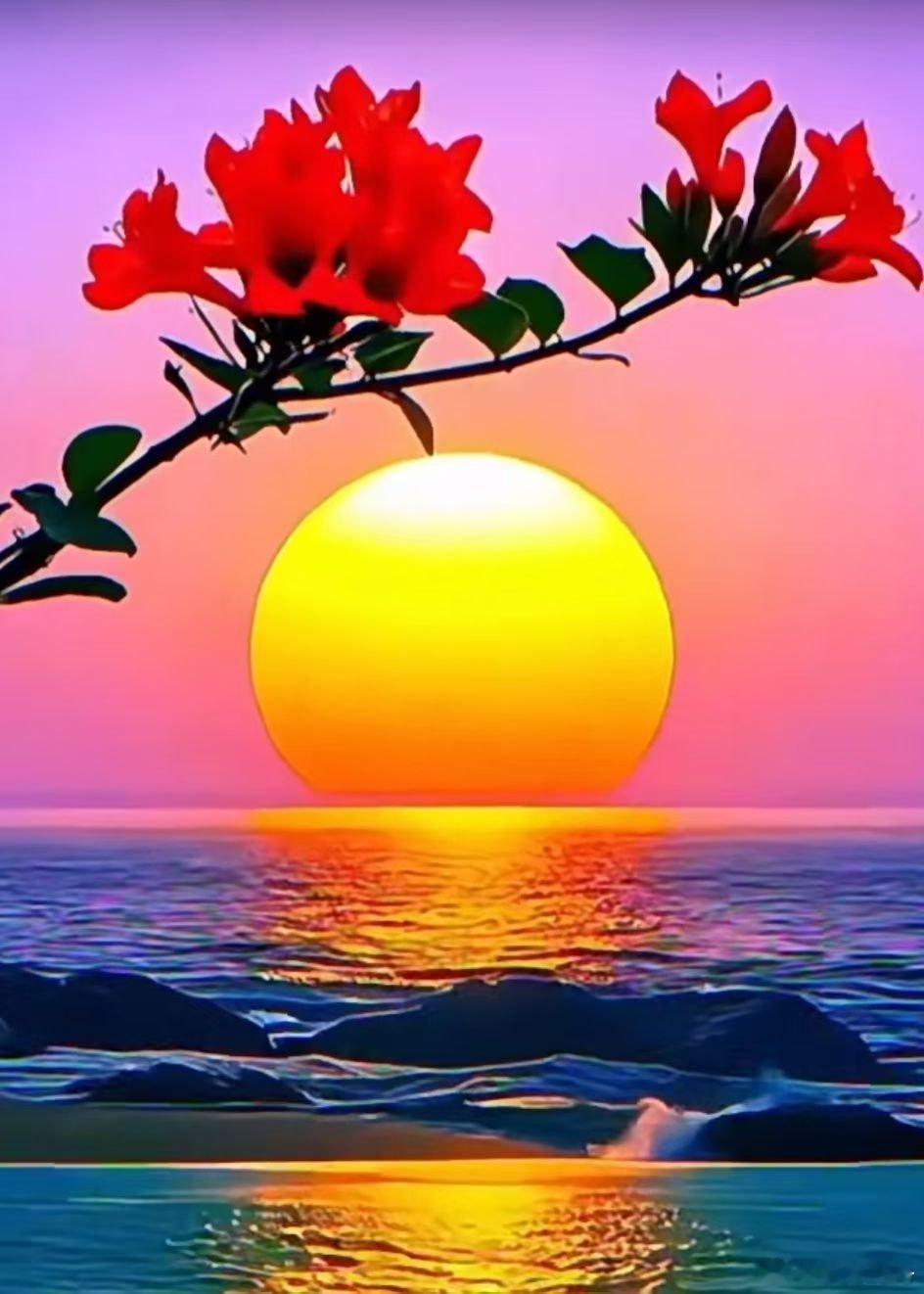 警世箴言，常记心间:看山心静，看水心宽;看月心明，看日心暧;看地厚爱，看天高远。