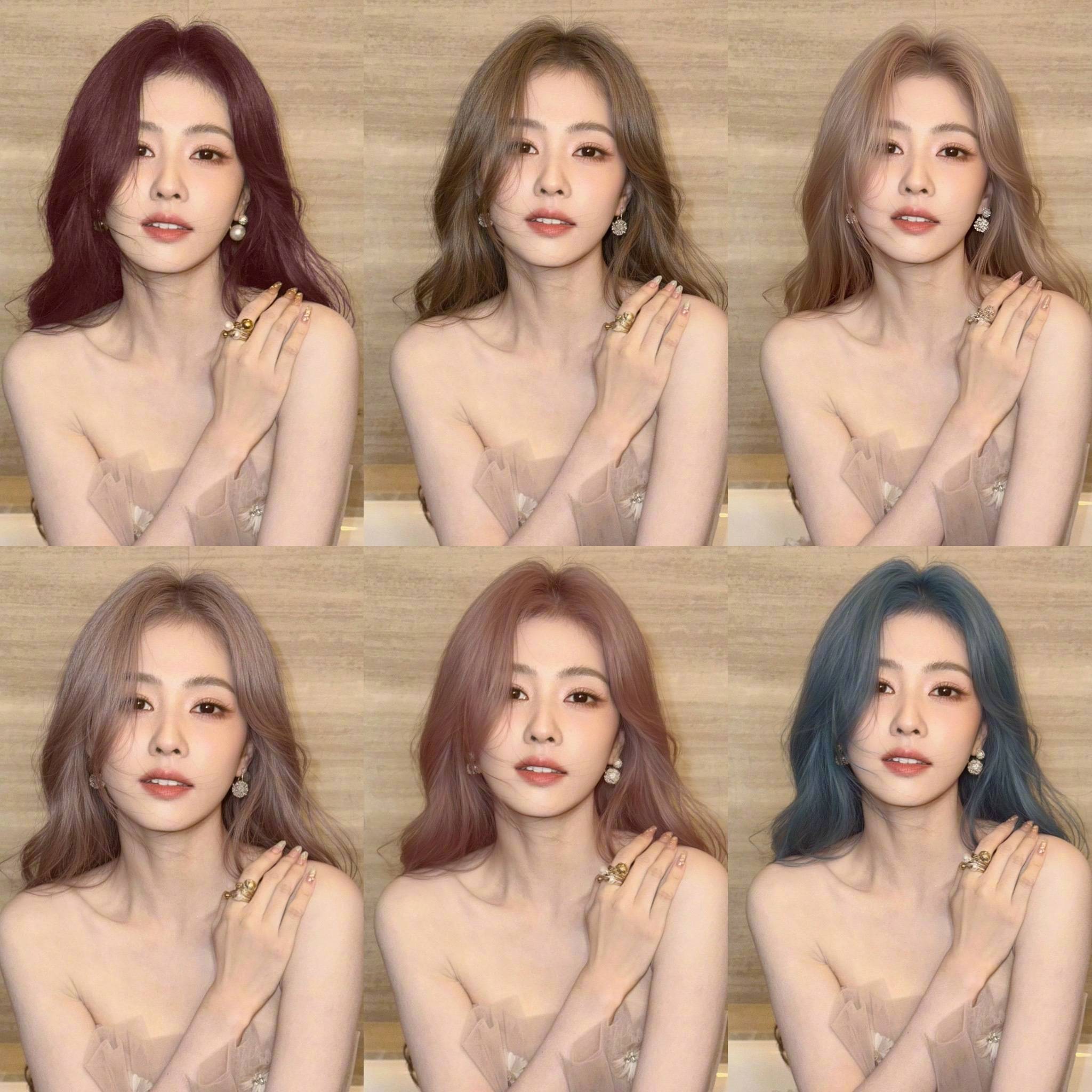 快帮白鹿看看哪个发色好看👀 ​​​