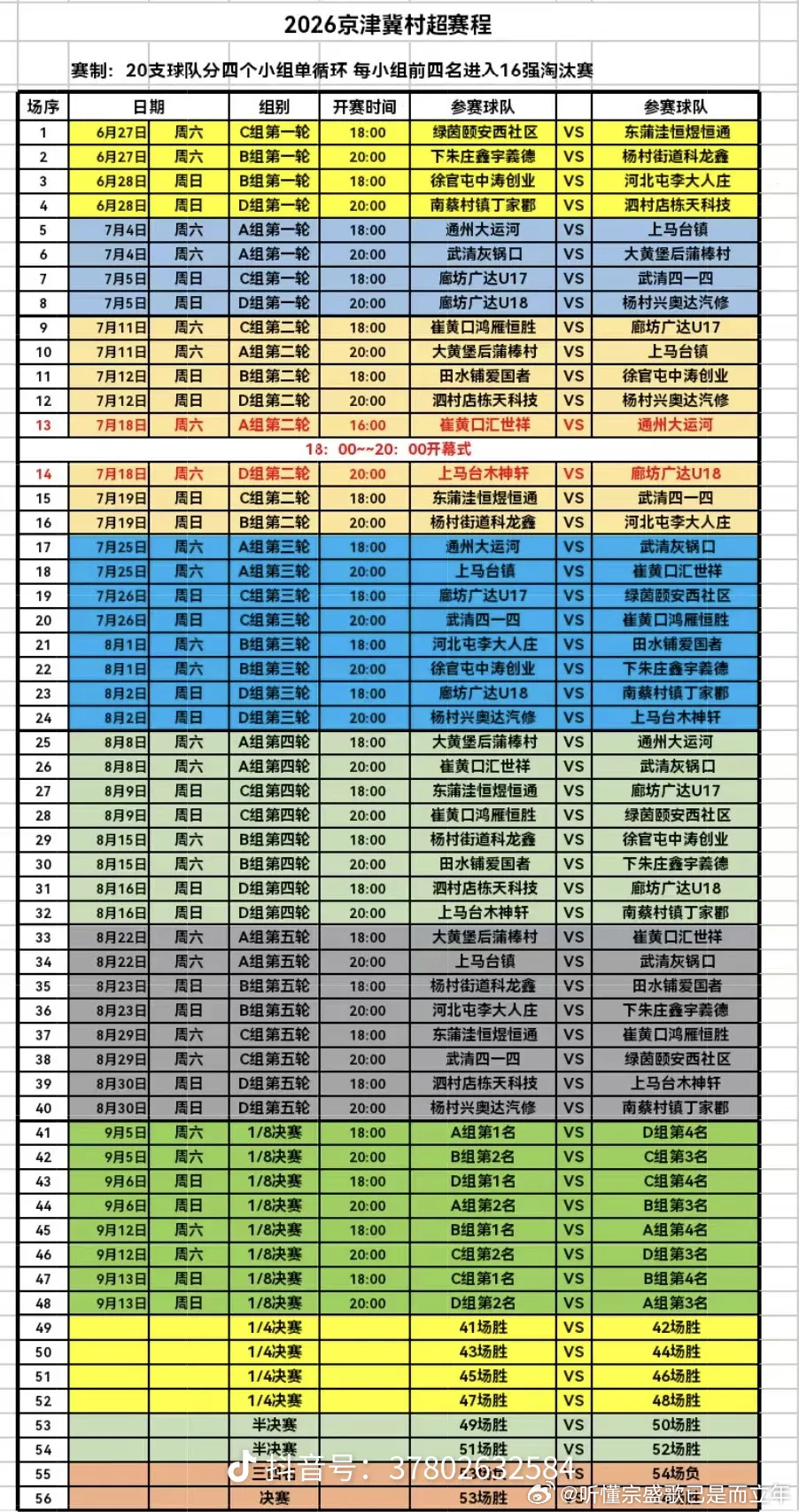 天津天津武清解锁村超狂欢  天津·武清体育中心