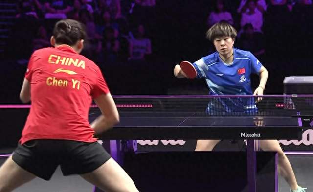 WTT中国大满贯，王艺迪3‑1陈熠，八强硬战张本美和