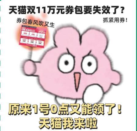 【版本更新预告】您正在使用的“V1.0优惠券包”版本即将下线。双11脱水干货价请