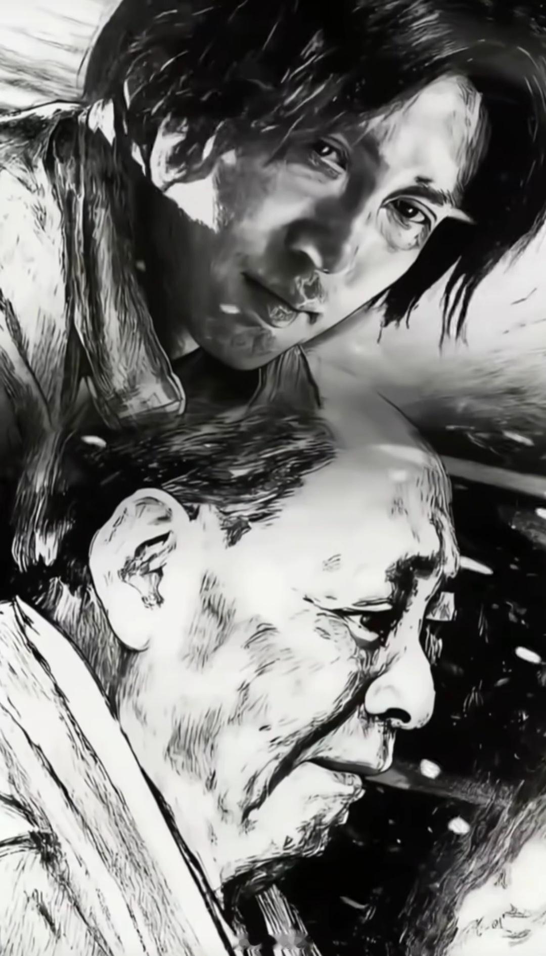 地狱大张口，罪恶的吸力吞噬着人们，理想者挺起脊梁，一代又一代前赴后继，历史的悲歌