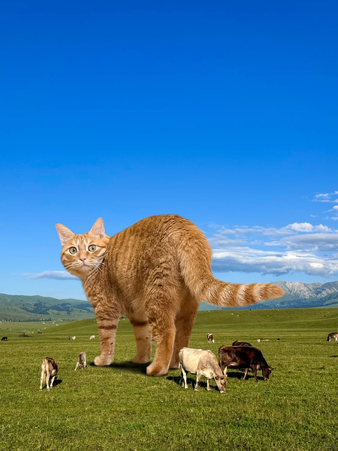 猫猫我呀 也是来过疆疆～