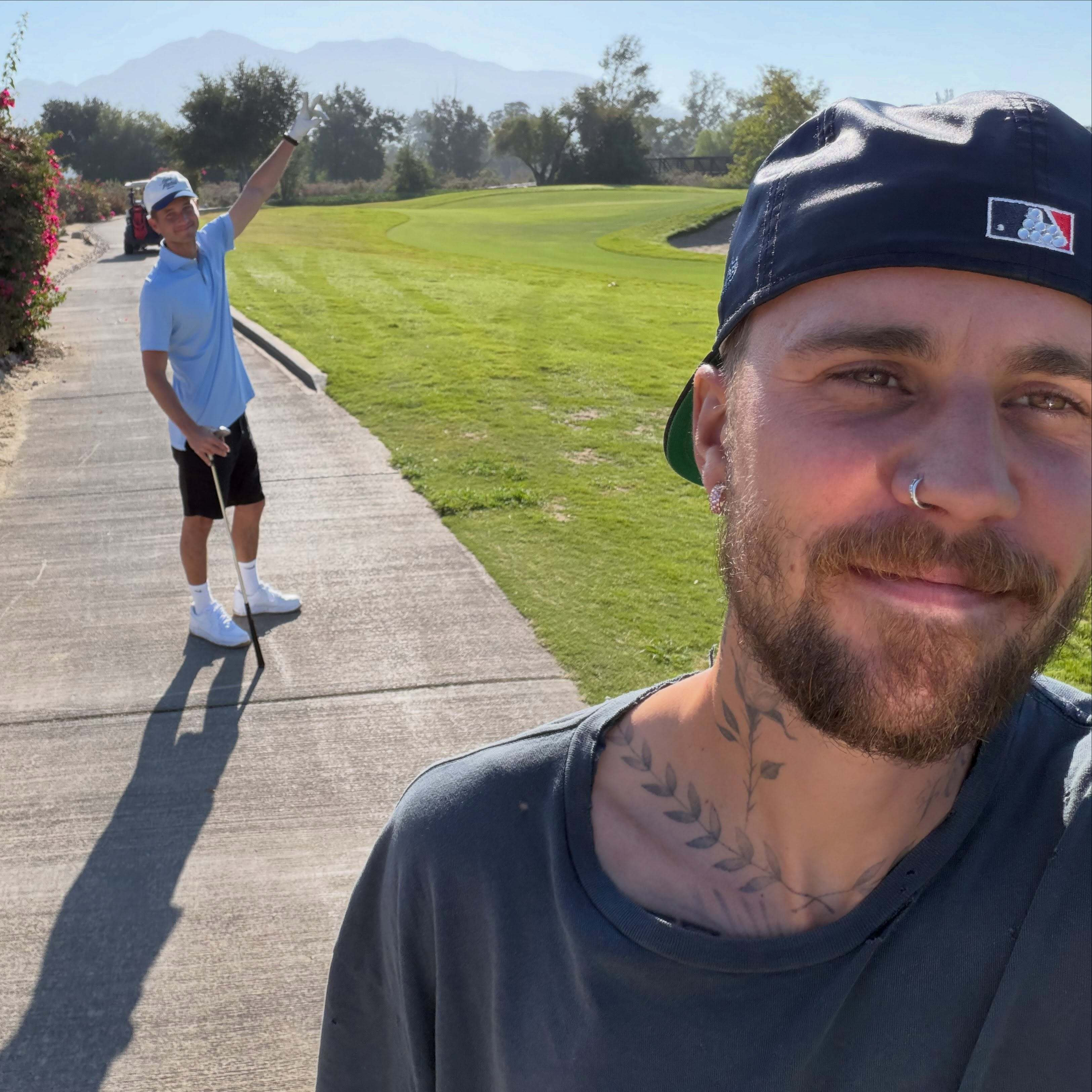 【🏌🏻♂️】IG更新，又去打高尔夫了我宝宝最近心情好好呀JustinBieb