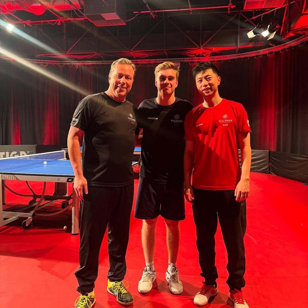 莫雷加德：Two goats and me at the Waldner cup