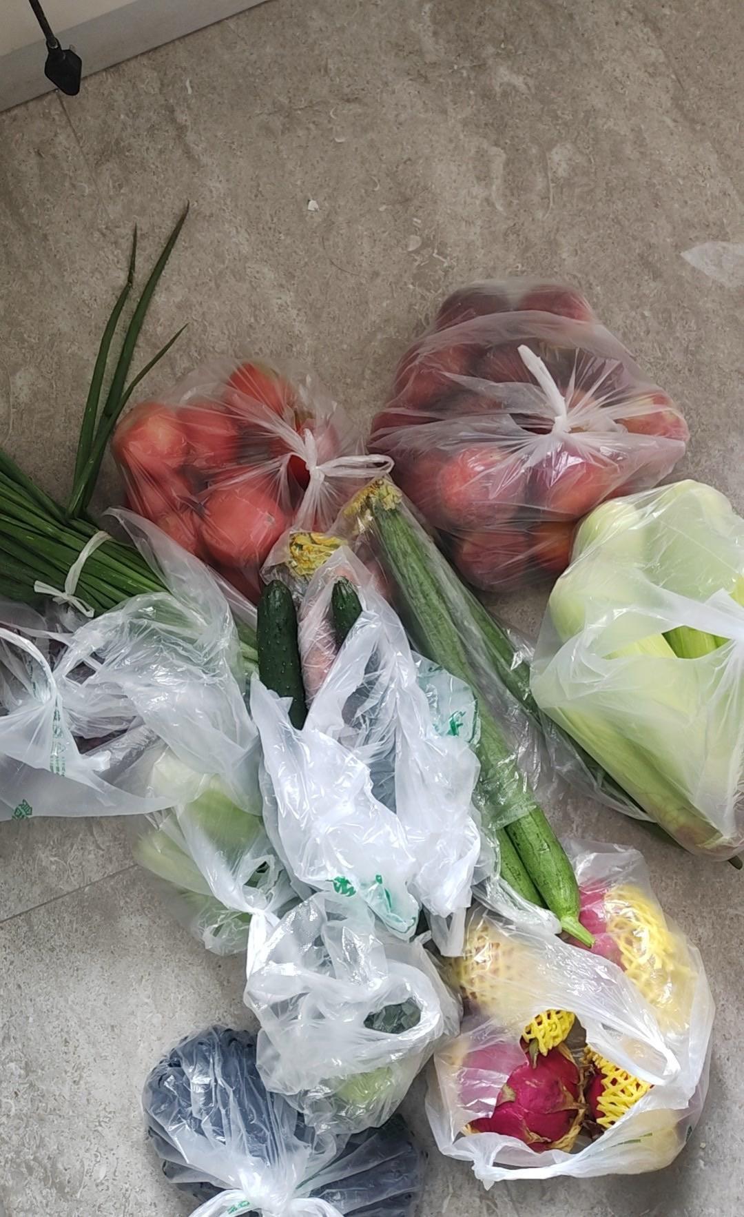 男朋友一早上送来的他家的