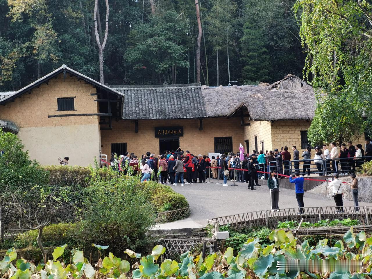这次去湖南旅游，有两项是特意安排的，一个是去橘子洲头参观青年毛泽东雕像，一个是到