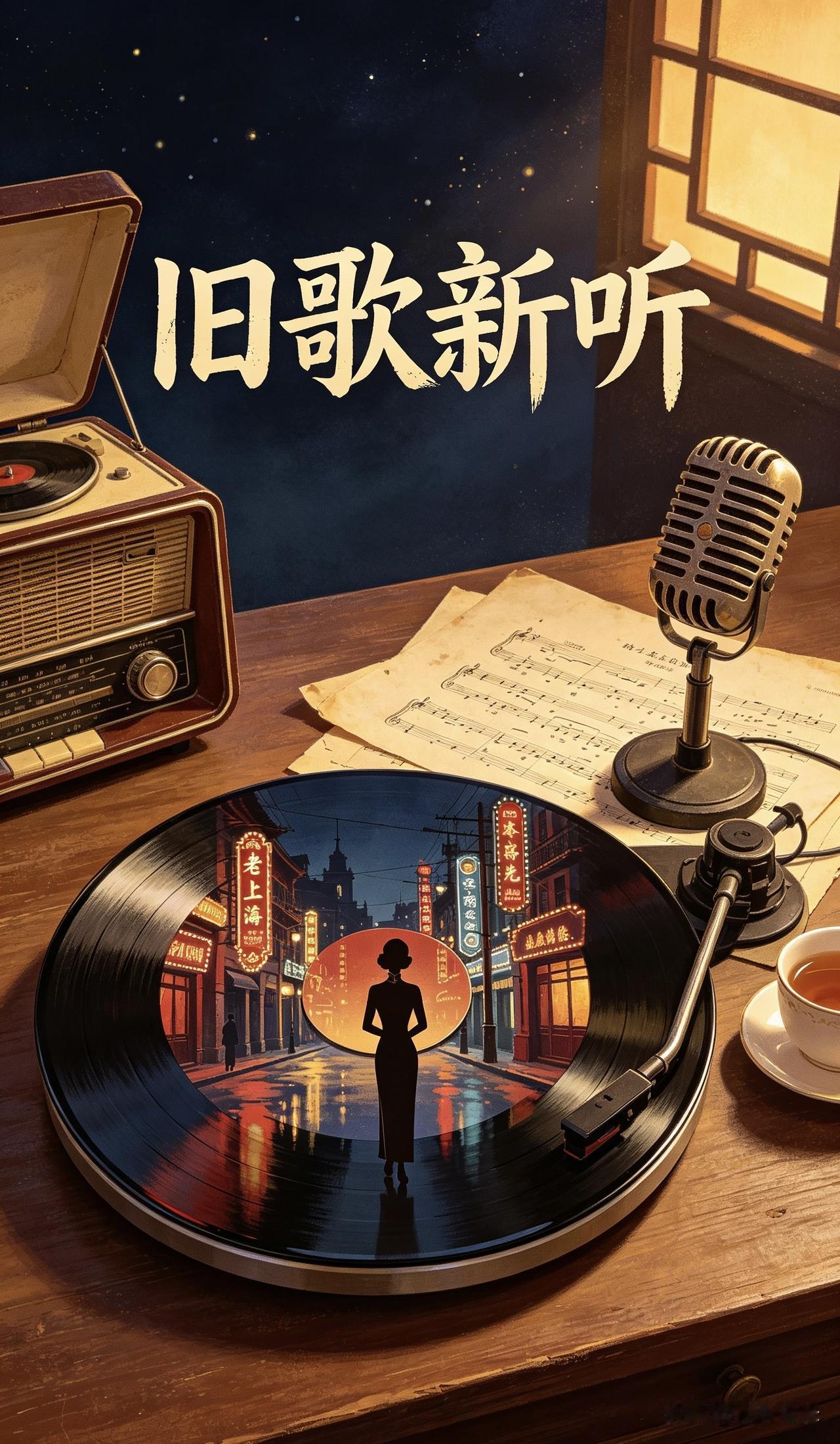 旧歌翻红，是真情的回归

     近来视频号上，三四十年代的上海老歌悄然走红。