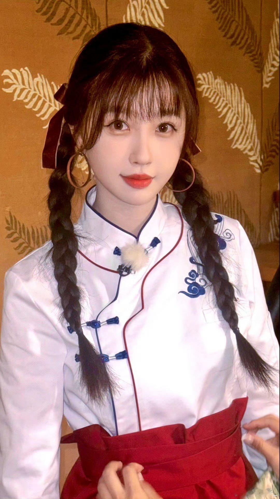 #虞书欣唐妆怼脸的含金量#不得不说，虞书欣的这次唐妆造型真是太过惊艳，简直就是天