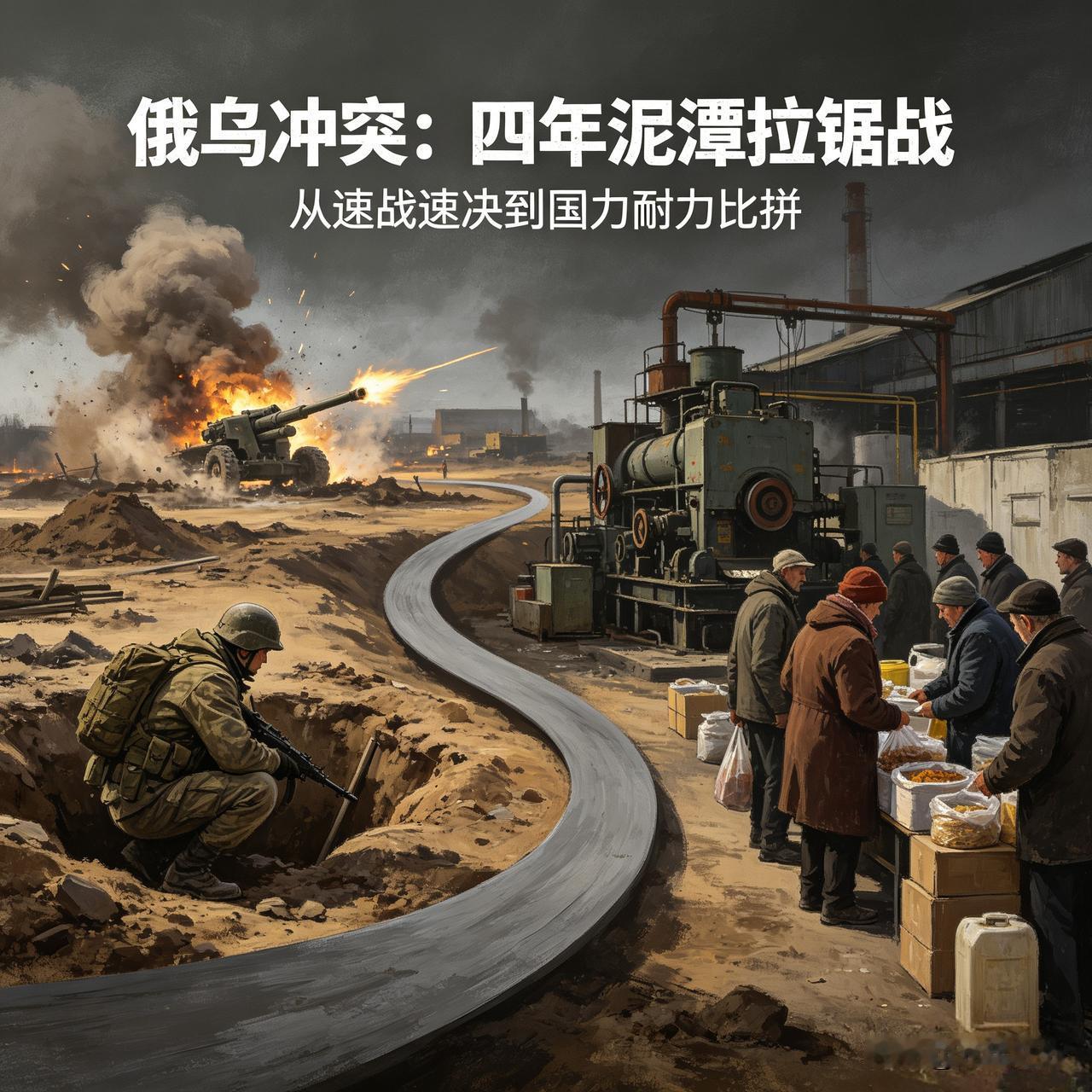 俄乌局势生变！中国早已备好后手，三件大事稳住全局
 
打了四年多的俄乌冲突，早就
