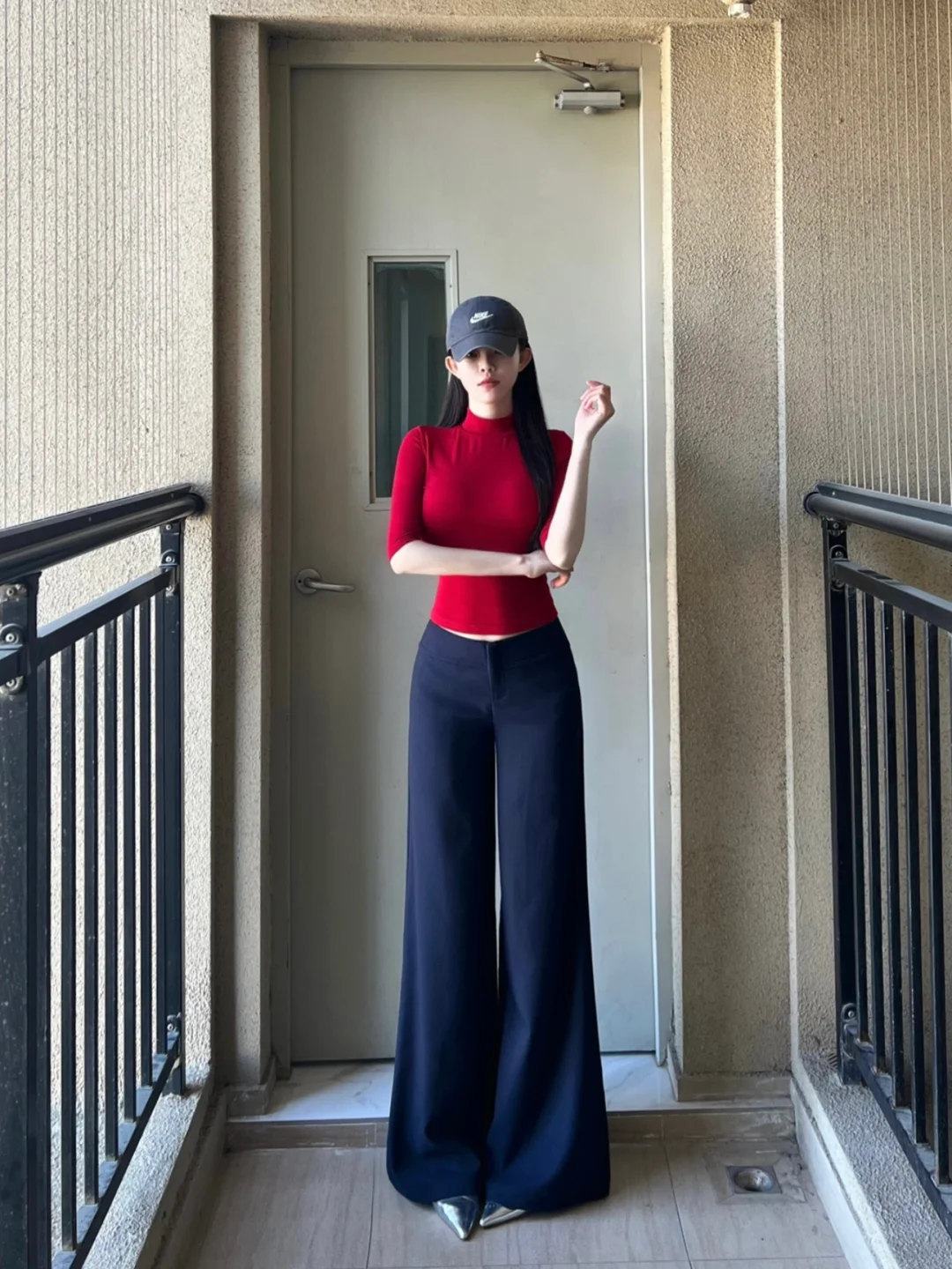 ❤️红➕蓝💙！这个夏天也太会显瘦了！