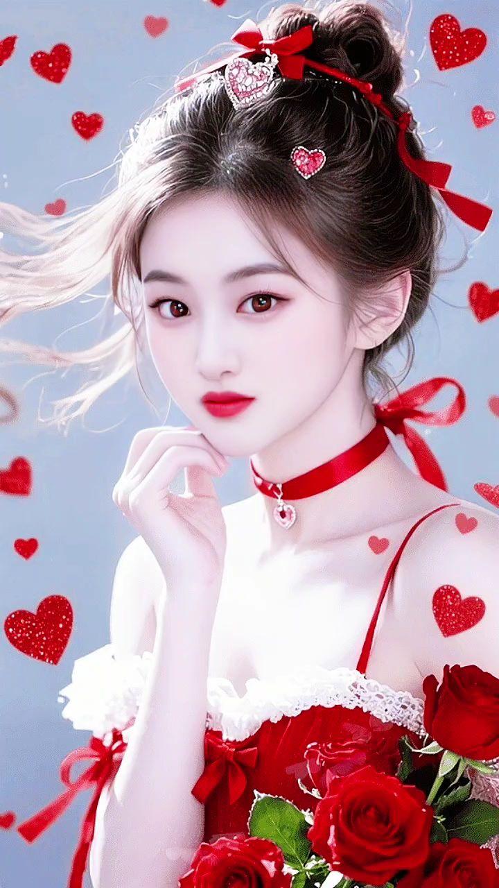 清纯甜美 氛围感 甜妹 元气少女 花季少女