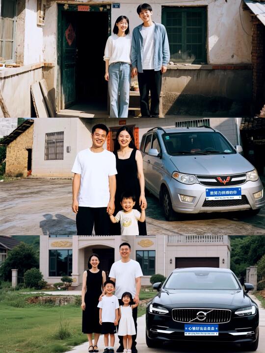 我们的十年：从五菱后座到S90四口之家！