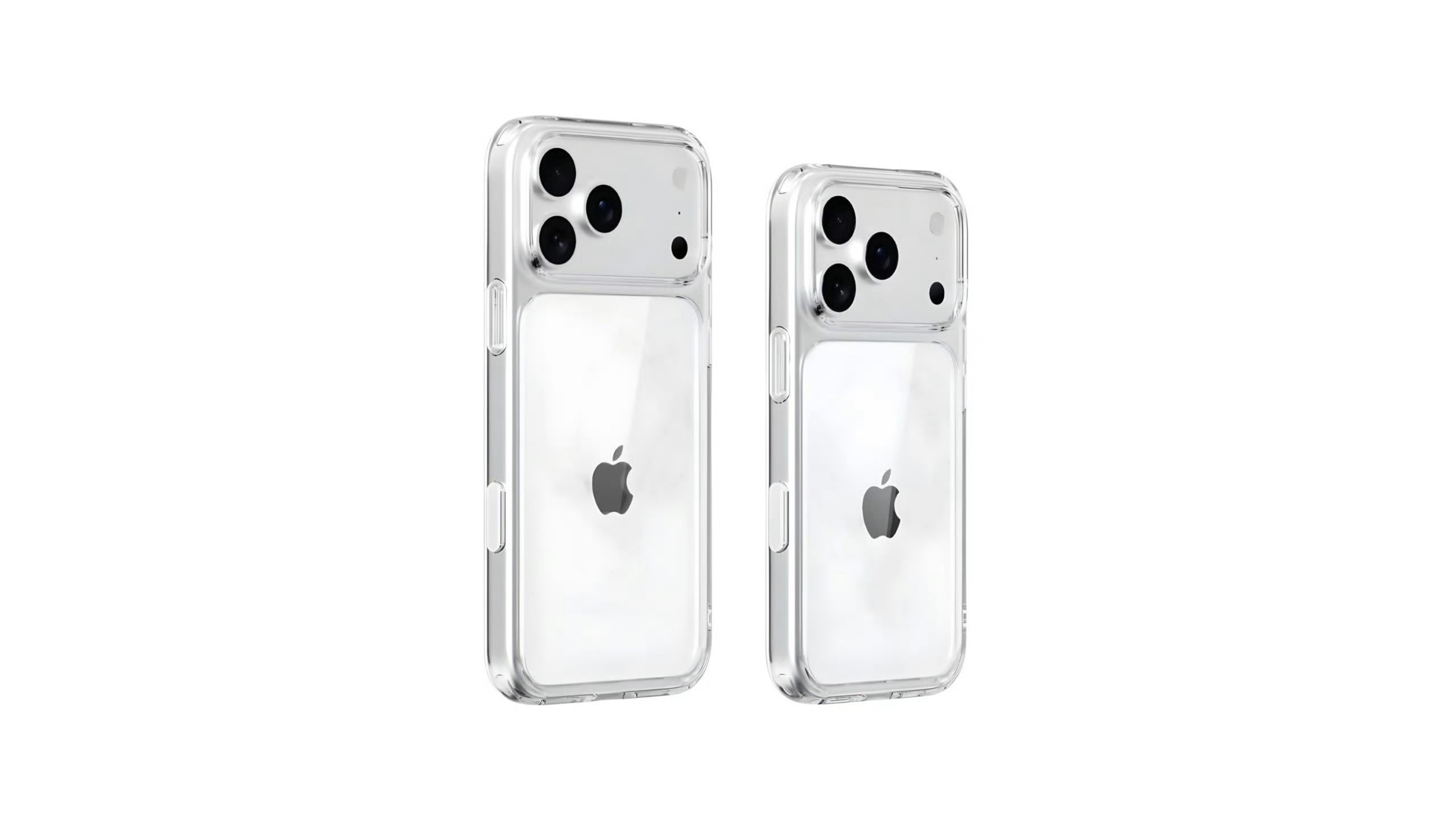 iPhone17Pro透明保护壳曝光还是个挺不错的折中方案[笑cry]直接用一片