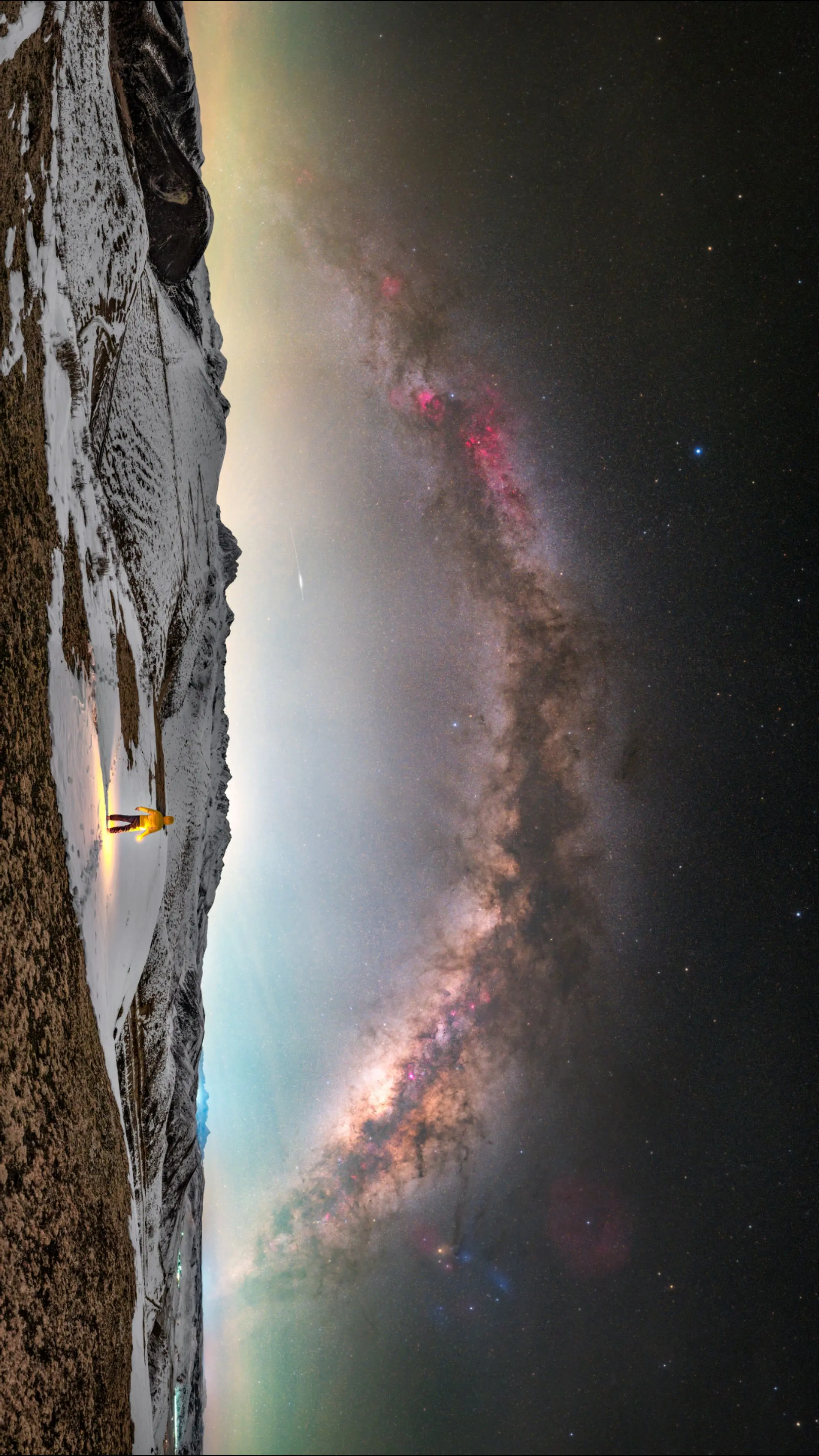 这样的银河调色喜欢吗