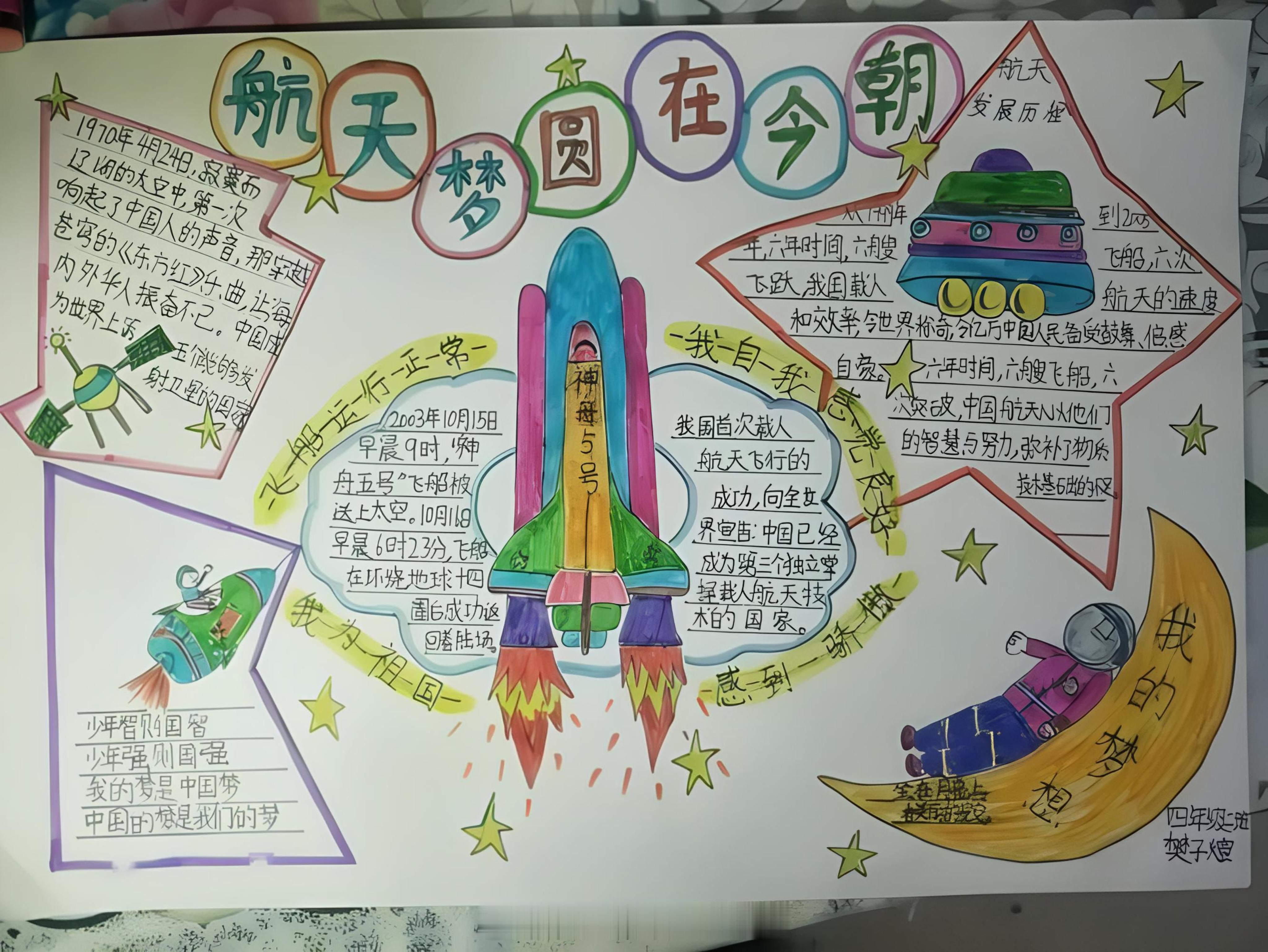 从课文《千年梦圆在今朝》里读到的航天梦，这次真的照进了大山孩子们的生活。制作水火