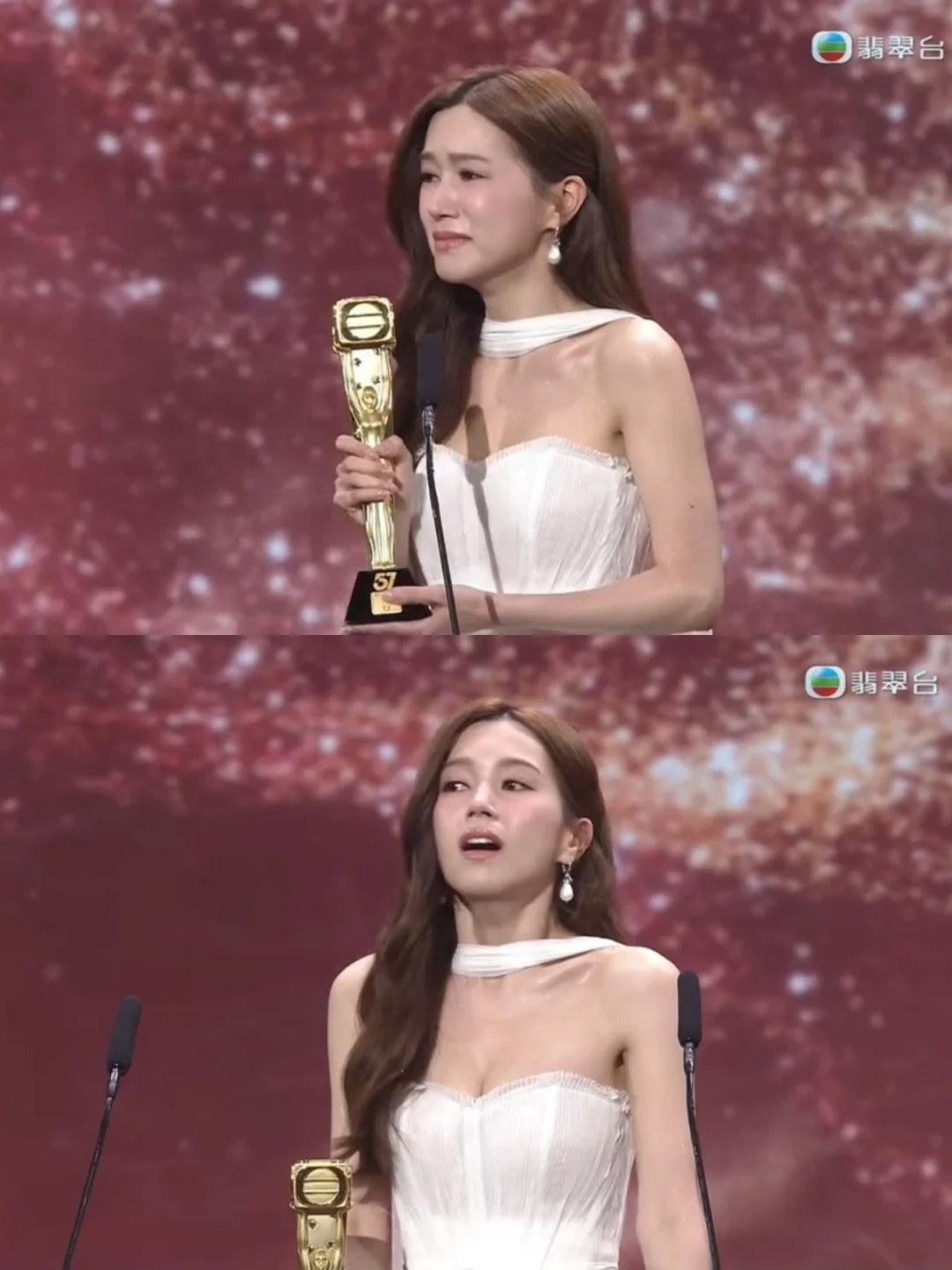 傅嘉莉夺TVB最佳女配！揭珍姐教诲：不会讲话别讲 	 香港电视广播有限...