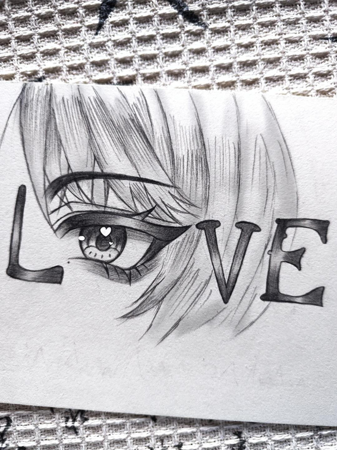 “眼睛替我说爱你”