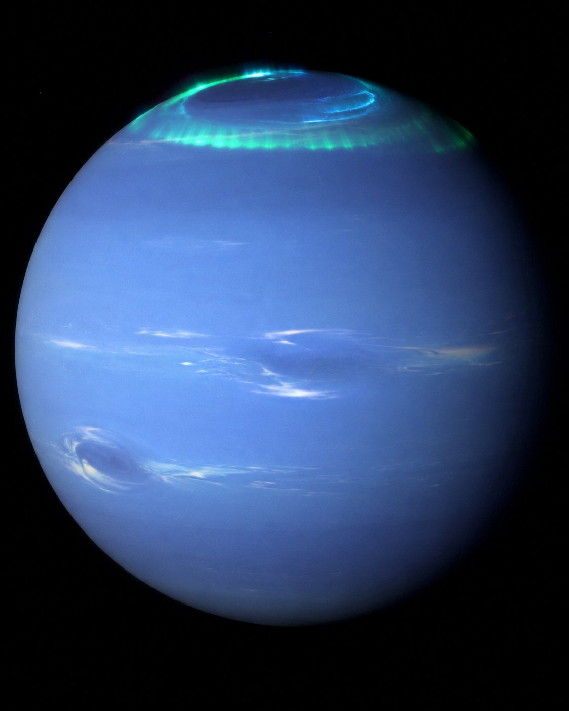 NASA韦布空间望远镜从海王星上探测到了极光✨韦布空间望远镜，终于捕捉到了这道躲