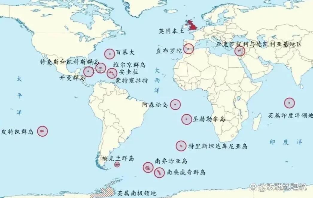 英国实际控制的领土