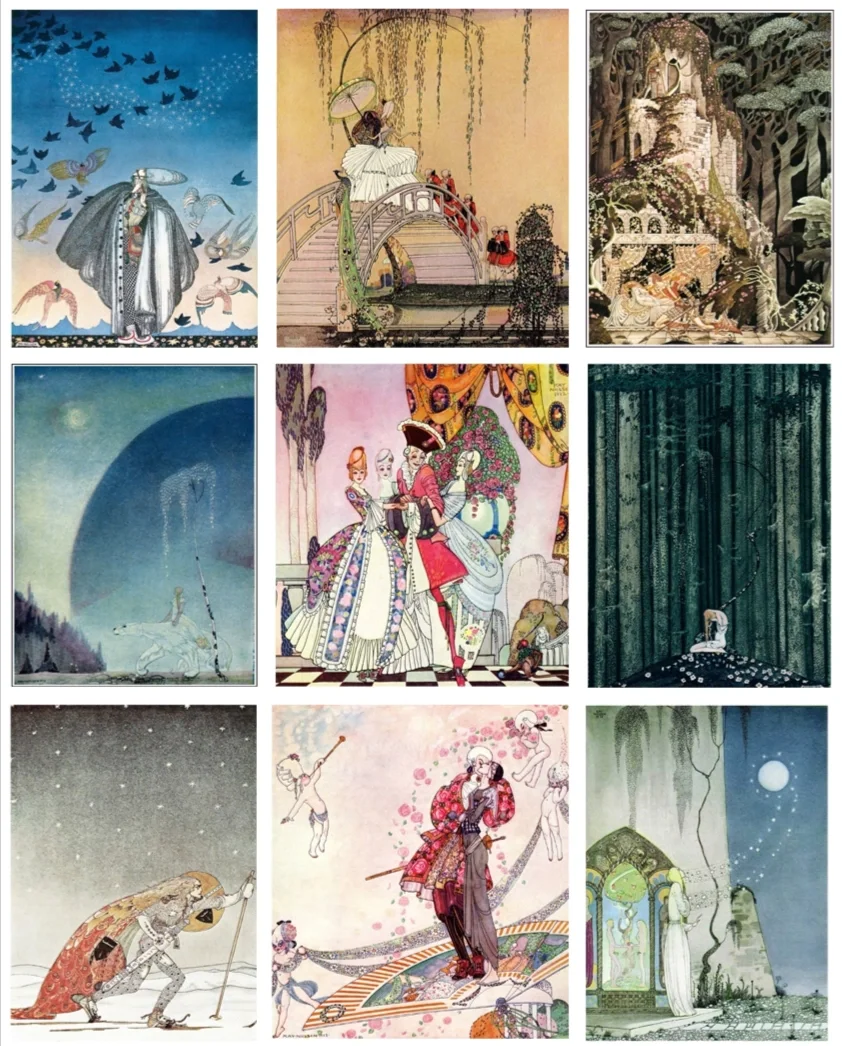 【视觉传达素材27期】丹麦插画家Kay Nielsen