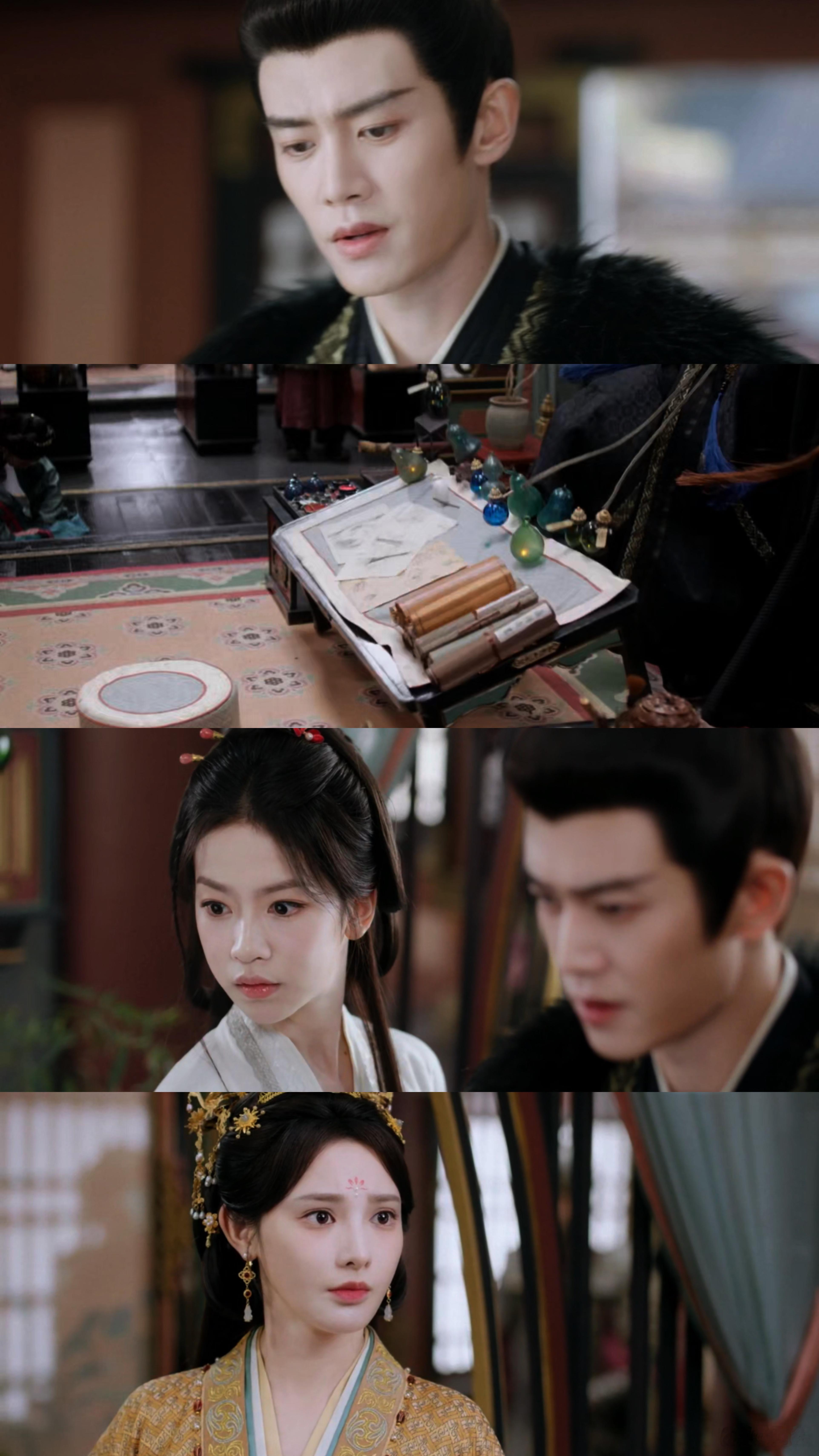 《凤凰台上》里公主想上桌挑衅凌苍苍，萧焕二话不说直接掀桌子，这波操作也太帅了！不