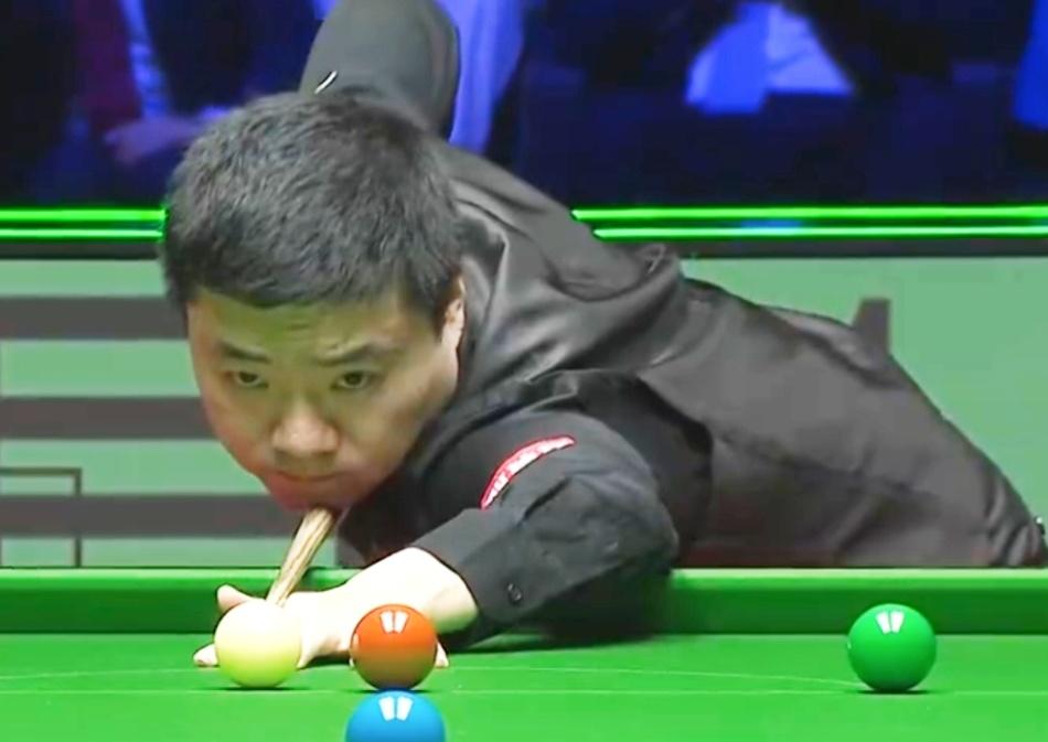 丁俊晖单杆过百难取胜，3-5不敌霍金斯，无缘世界大奖赛16强！
 
 
北京时间