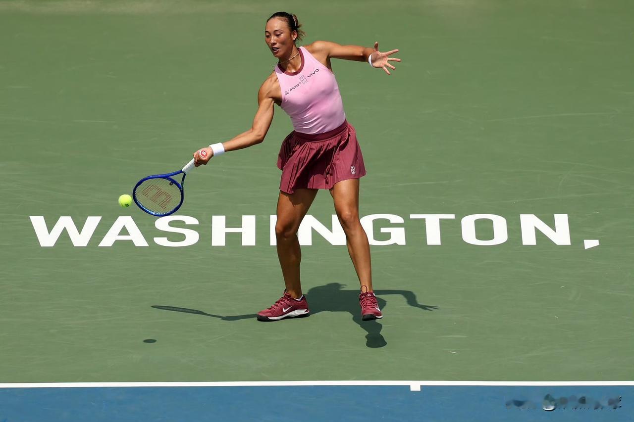 郑钦文再次WTA500华盛顿站一轮游，必须承认3个事实，已经不是技术的问题了！