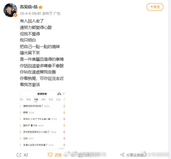 【#苏见信回怼质疑者你嘴会不会酸#】 #苏见信5g网速回应飙高音失败#近日，55