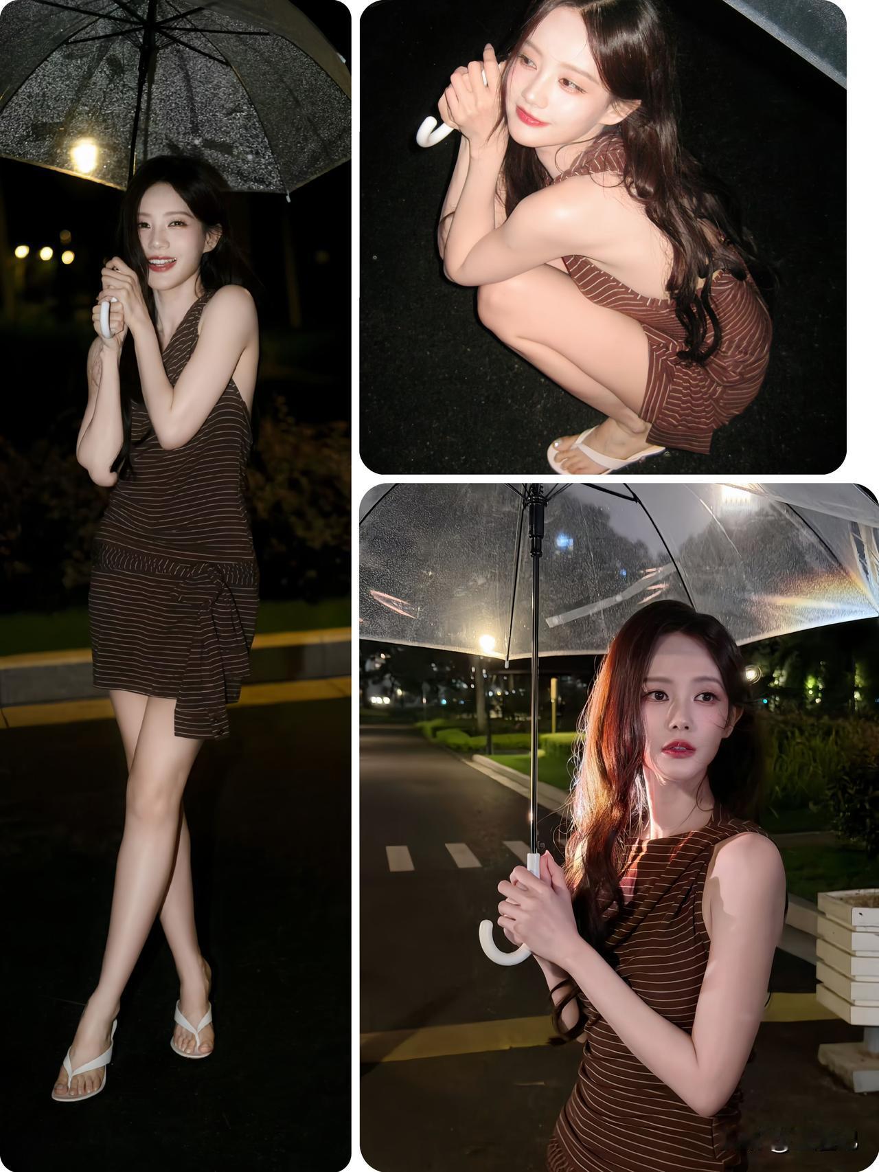 同样是雨夜撑伞，为啥人家随手一拍就这么出片？