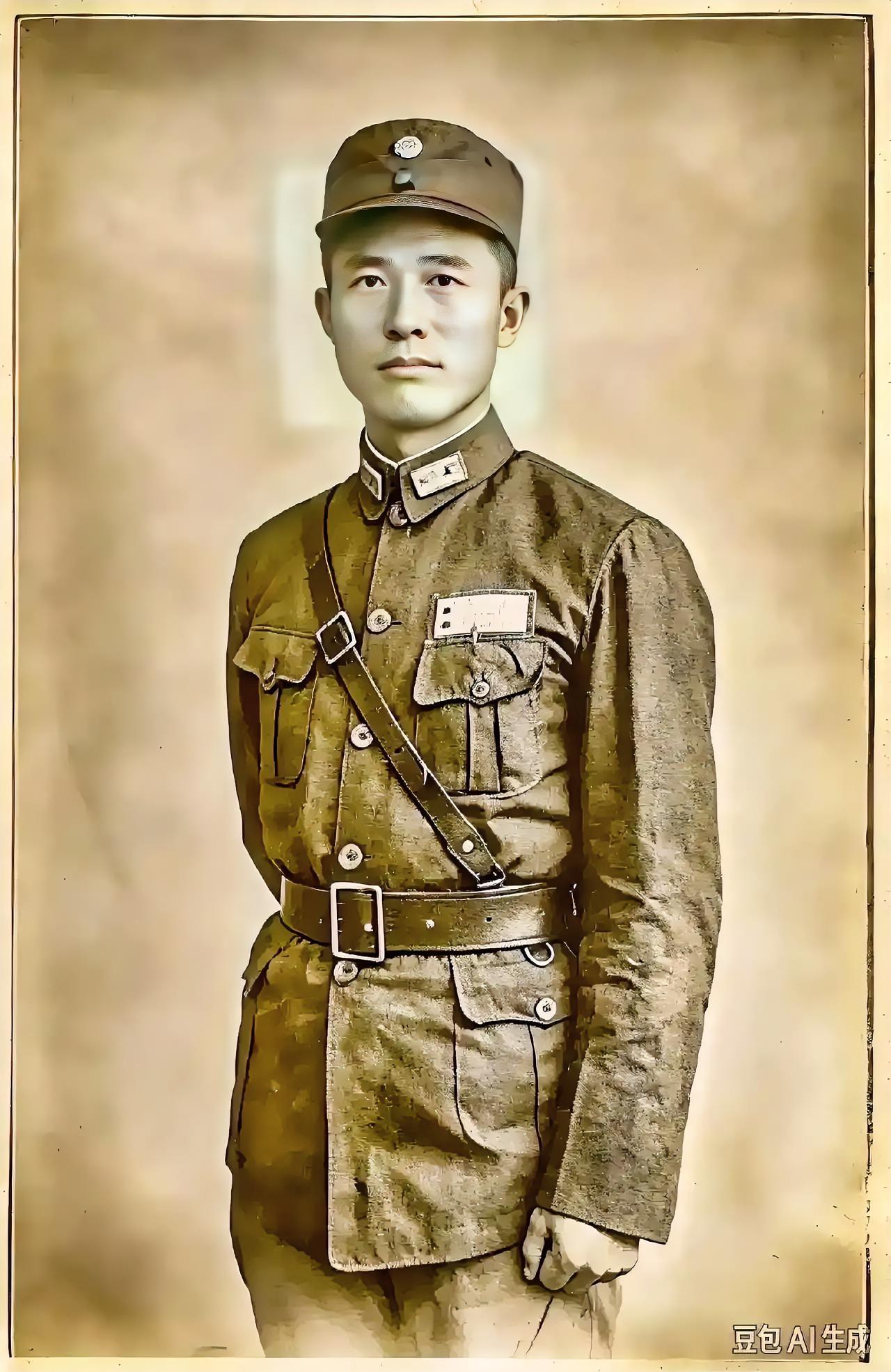 照片上的这位失去右臂的军人叫程希贤，他投笔从戎，先是跟随冯玉祥骁勇善战，后又跟随