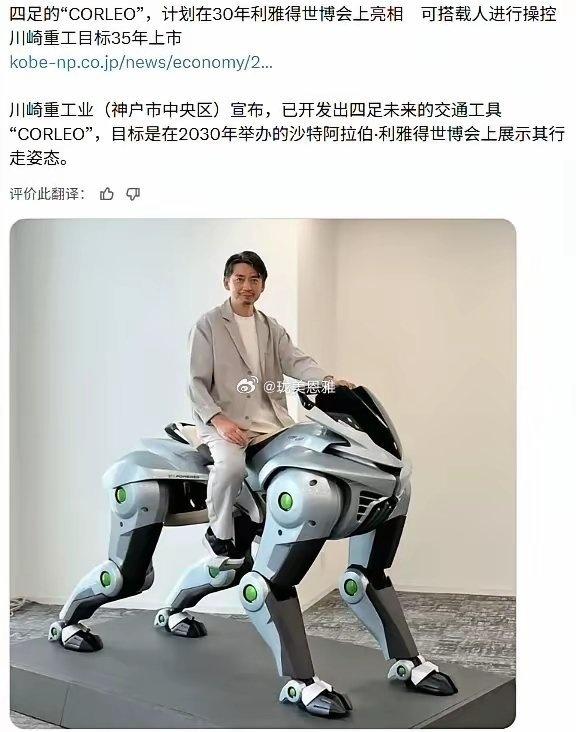 感觉日本人又走错了一次方向
​这种专注外形的机器人背着人
实际应用场景是什么？ 