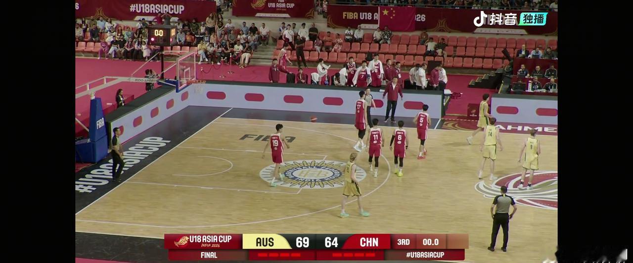 5打8，三节只落后5分，我觉得可以了
中国男篮中国男篮fibau18亚洲杯 ​​