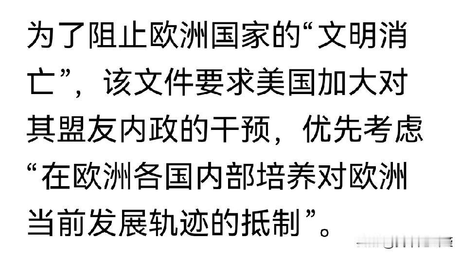 美国最新的《国家安全战略》发布了，意见最大的属于欧洲！
“美国优先”战略让欧洲人
